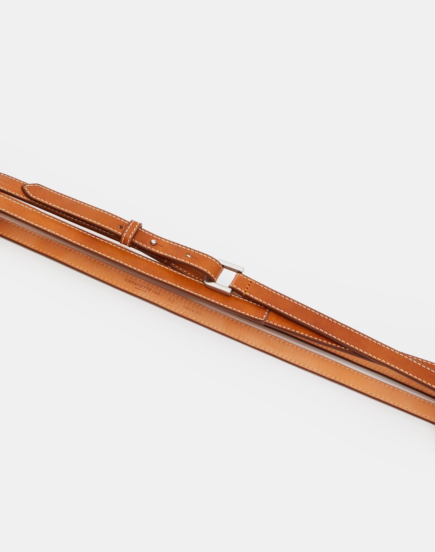 Vachetta Leather Double Wrap Belt