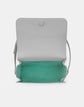 Calfskin Suede Icon Saddle Bag—Medium