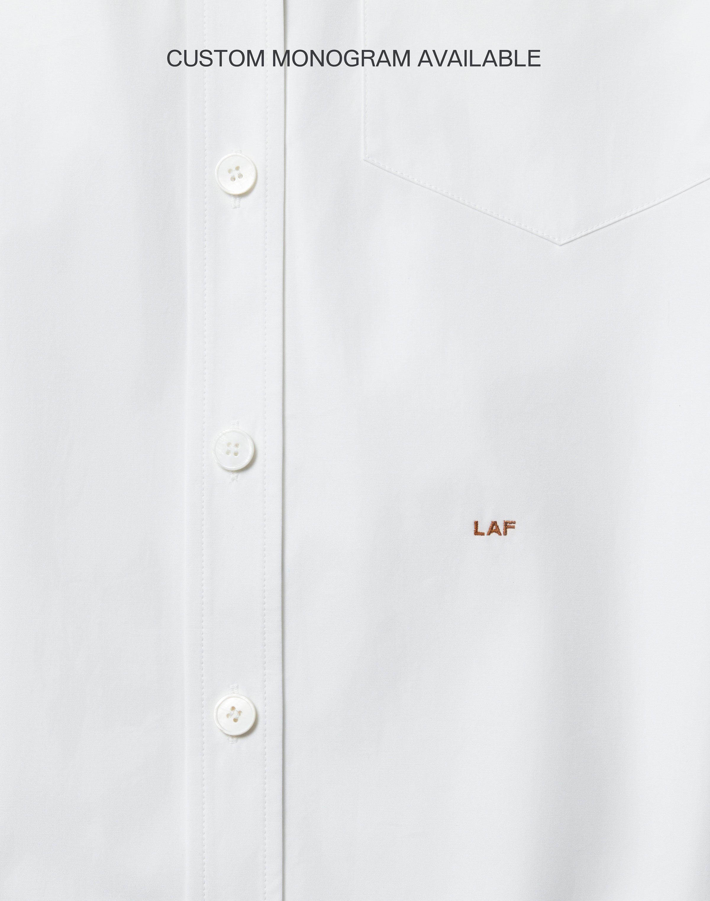 Stretch Cotton Straight Shirt