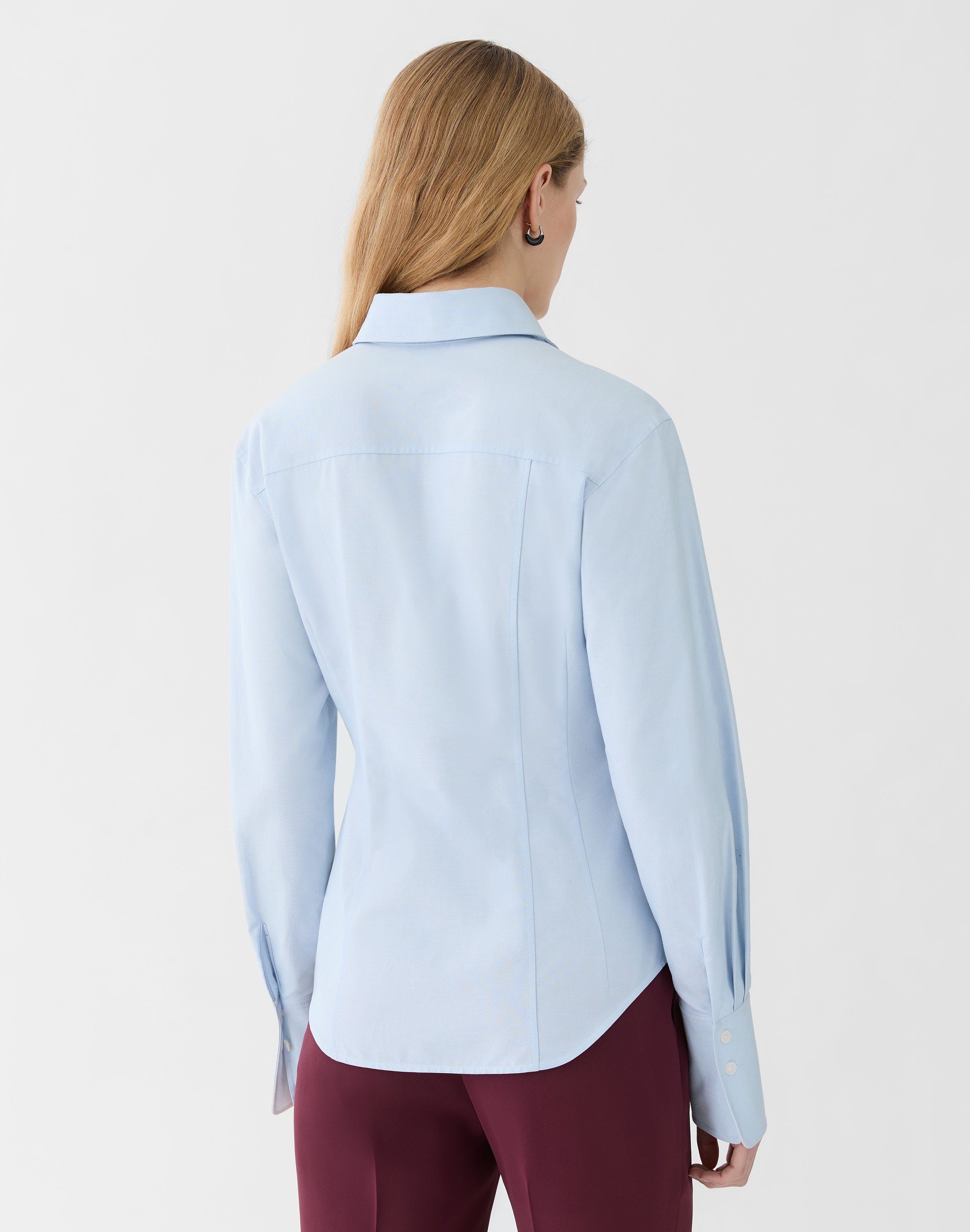 Cotton Oxford Fitted Shirt