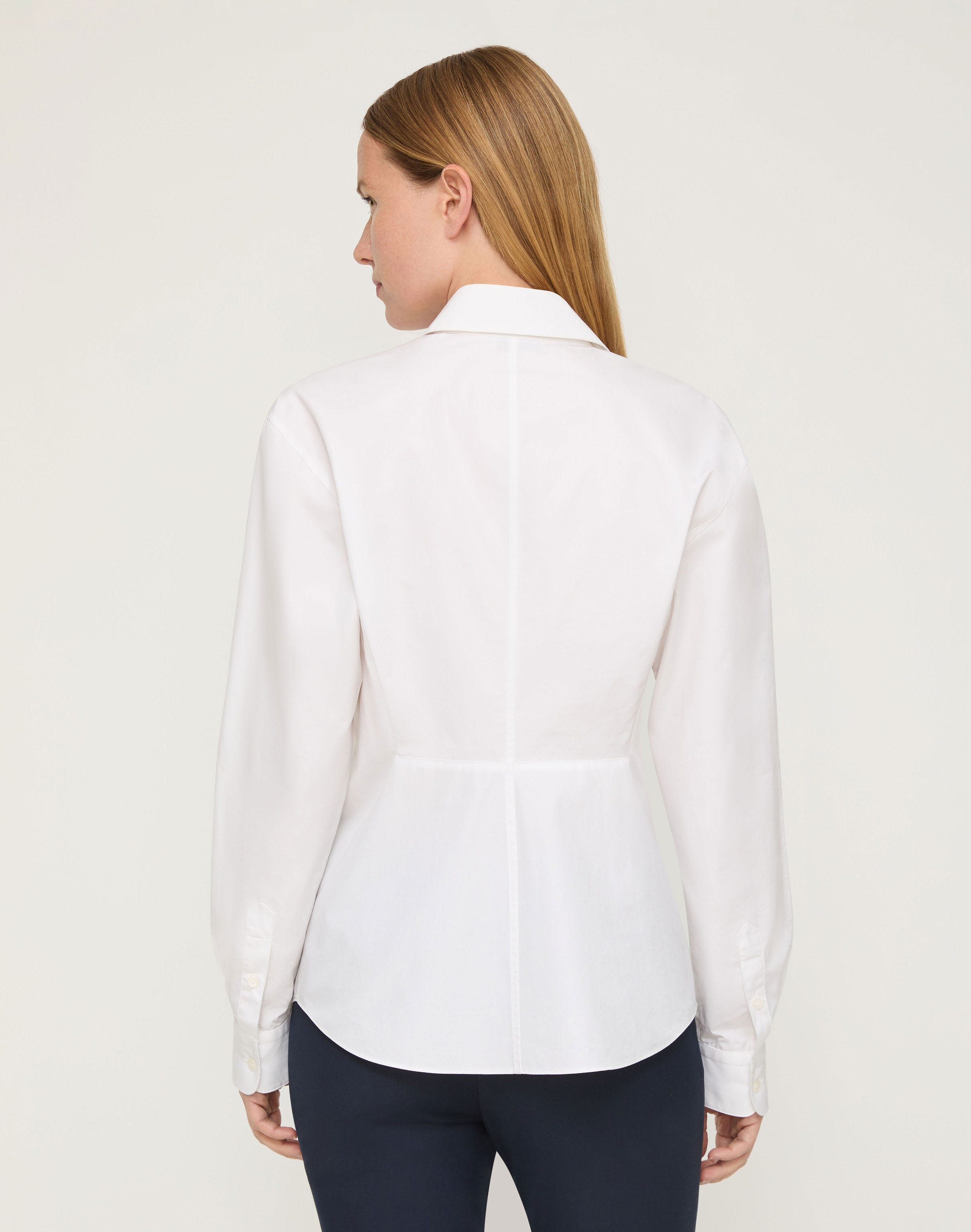Organic Cotton Poplin Tailored Shirt
