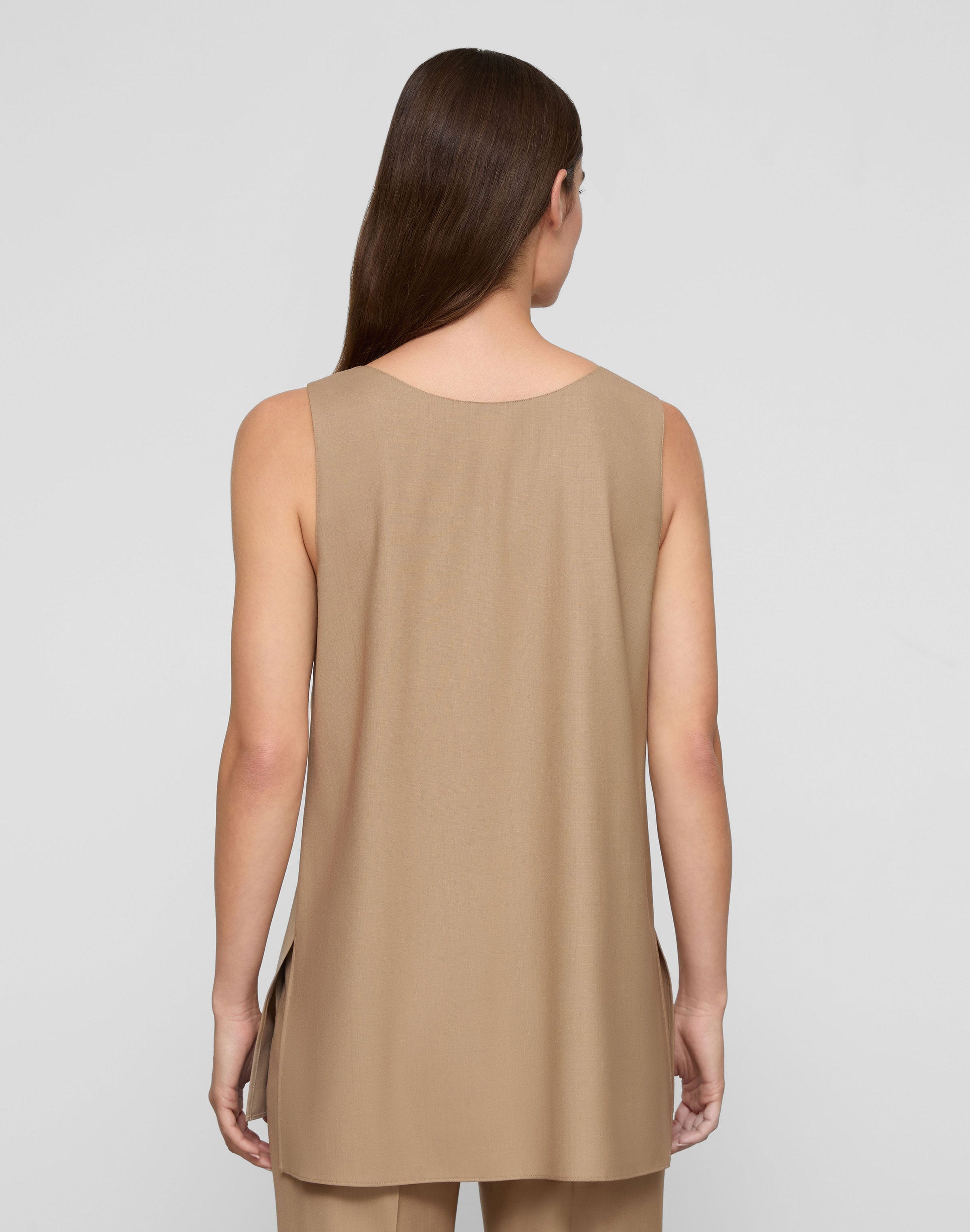 Tropical Wool Long Tank