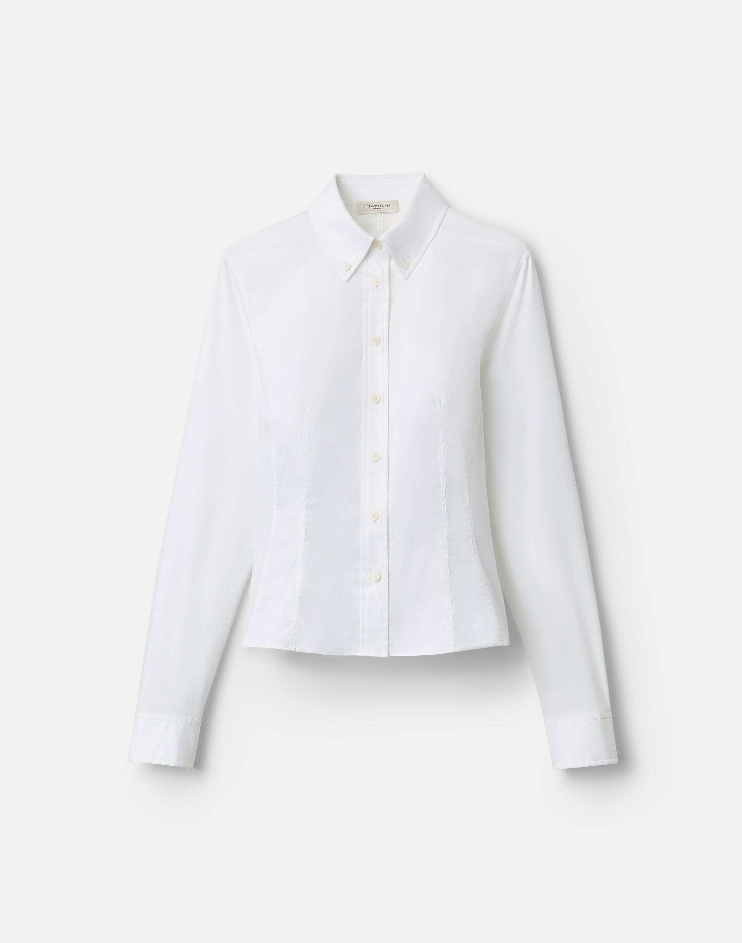 Stretch Cotton Tailored Shirt