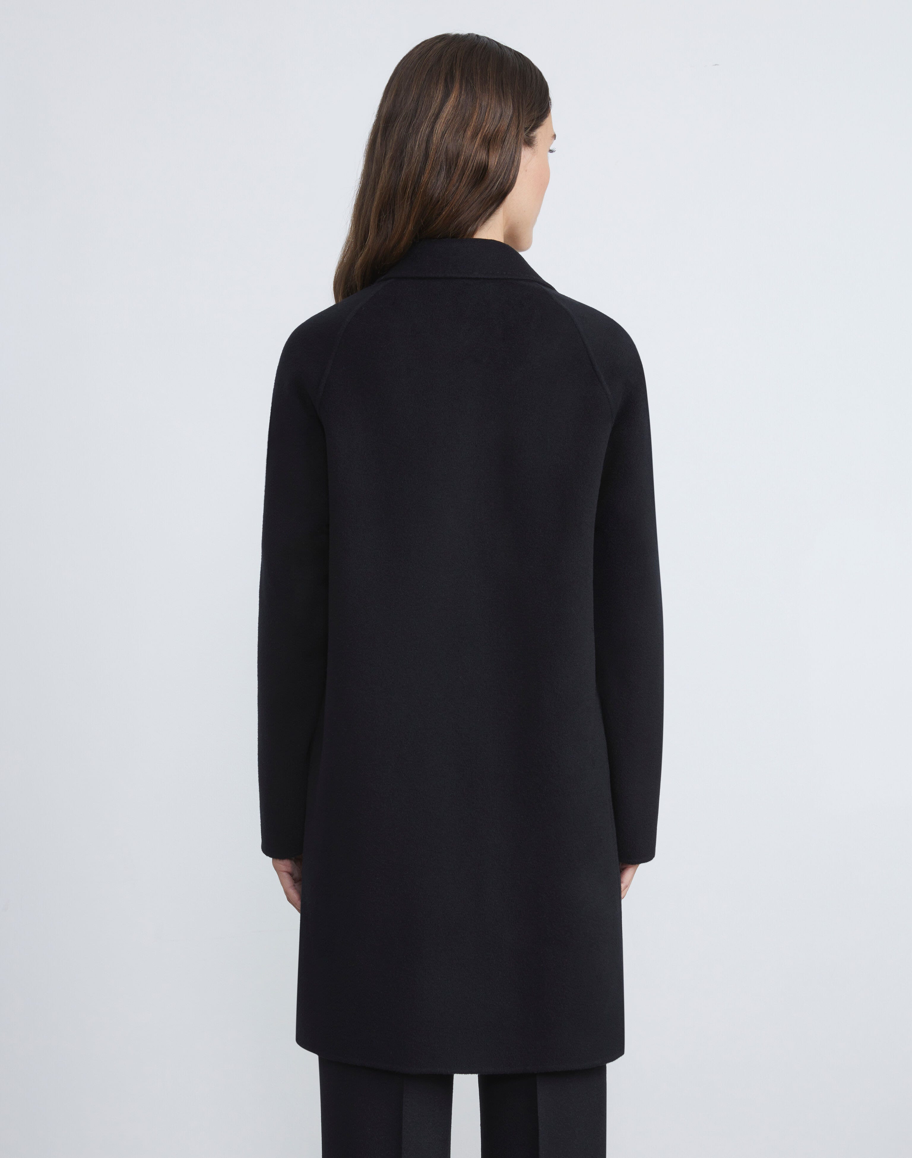 Cashmere Double Face Oversized Car Coat