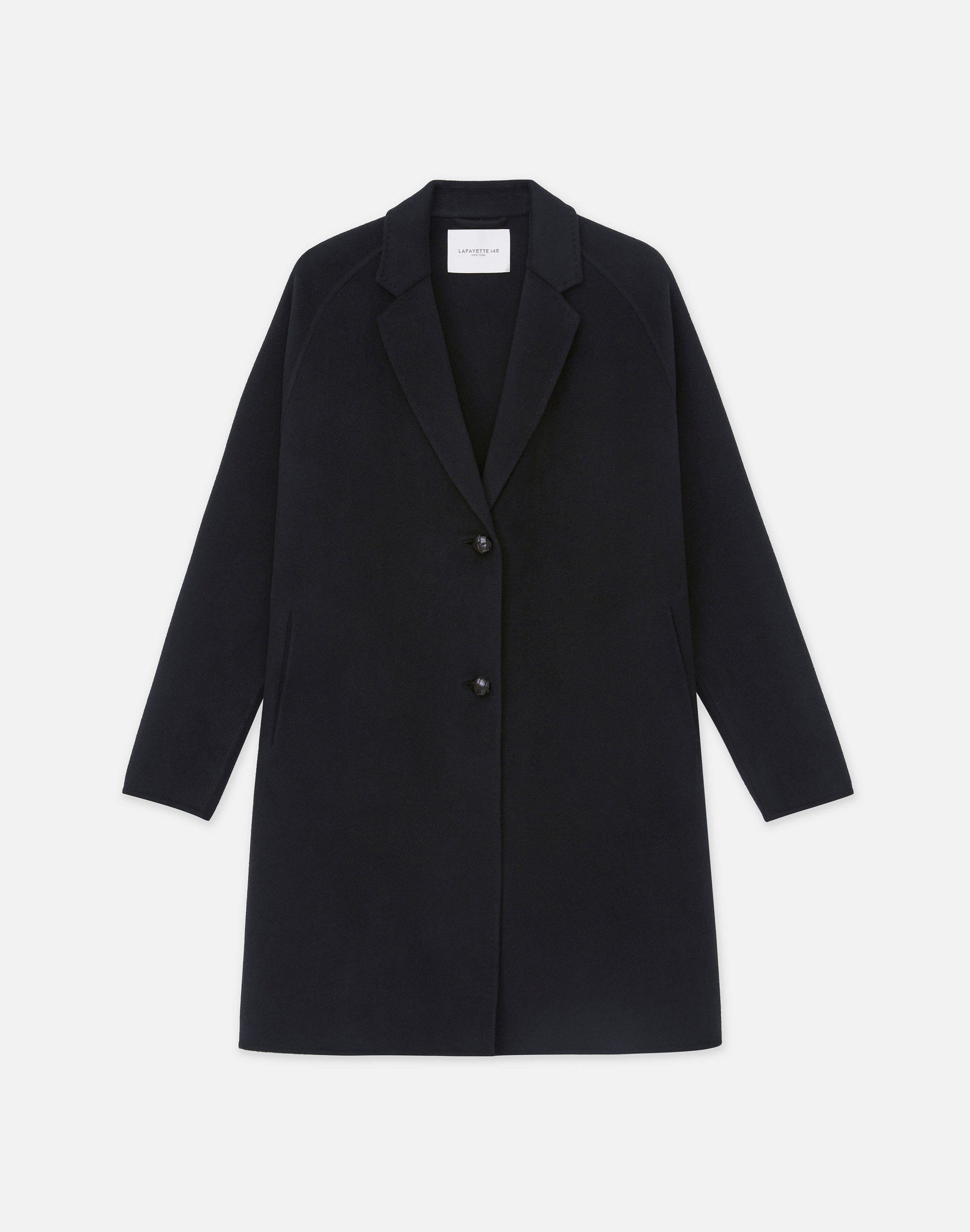 Plus-Size Cashmere Double Face Oversized Car Coat