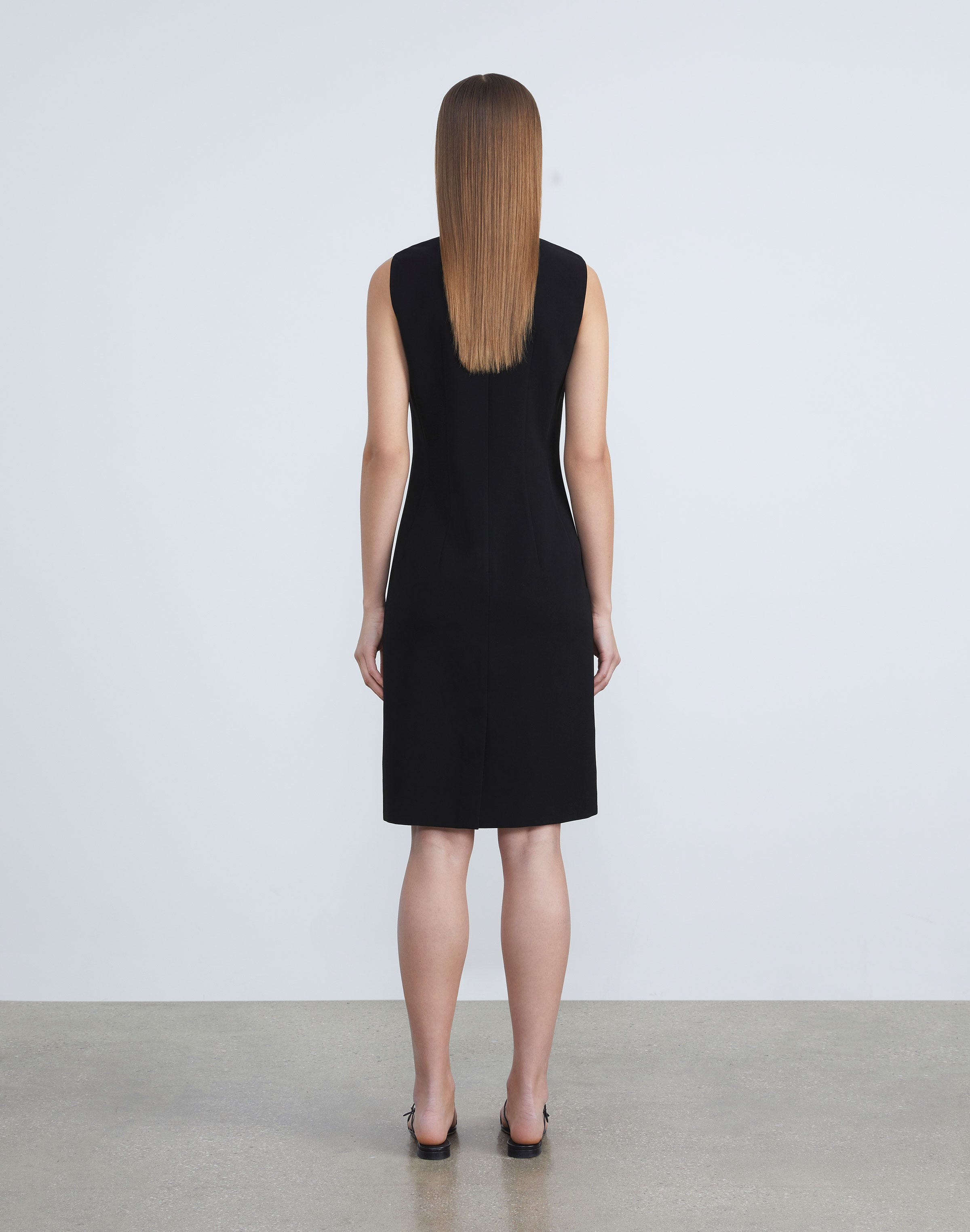 Finesse Crepe Sheath Dress