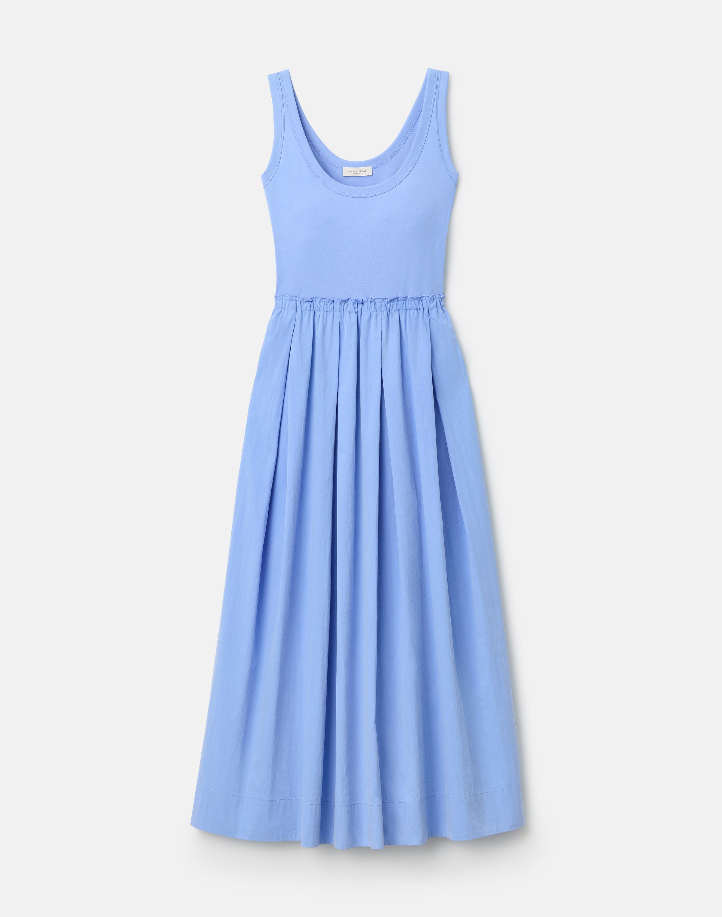 Travel Cotton & Jersey Tank Dress