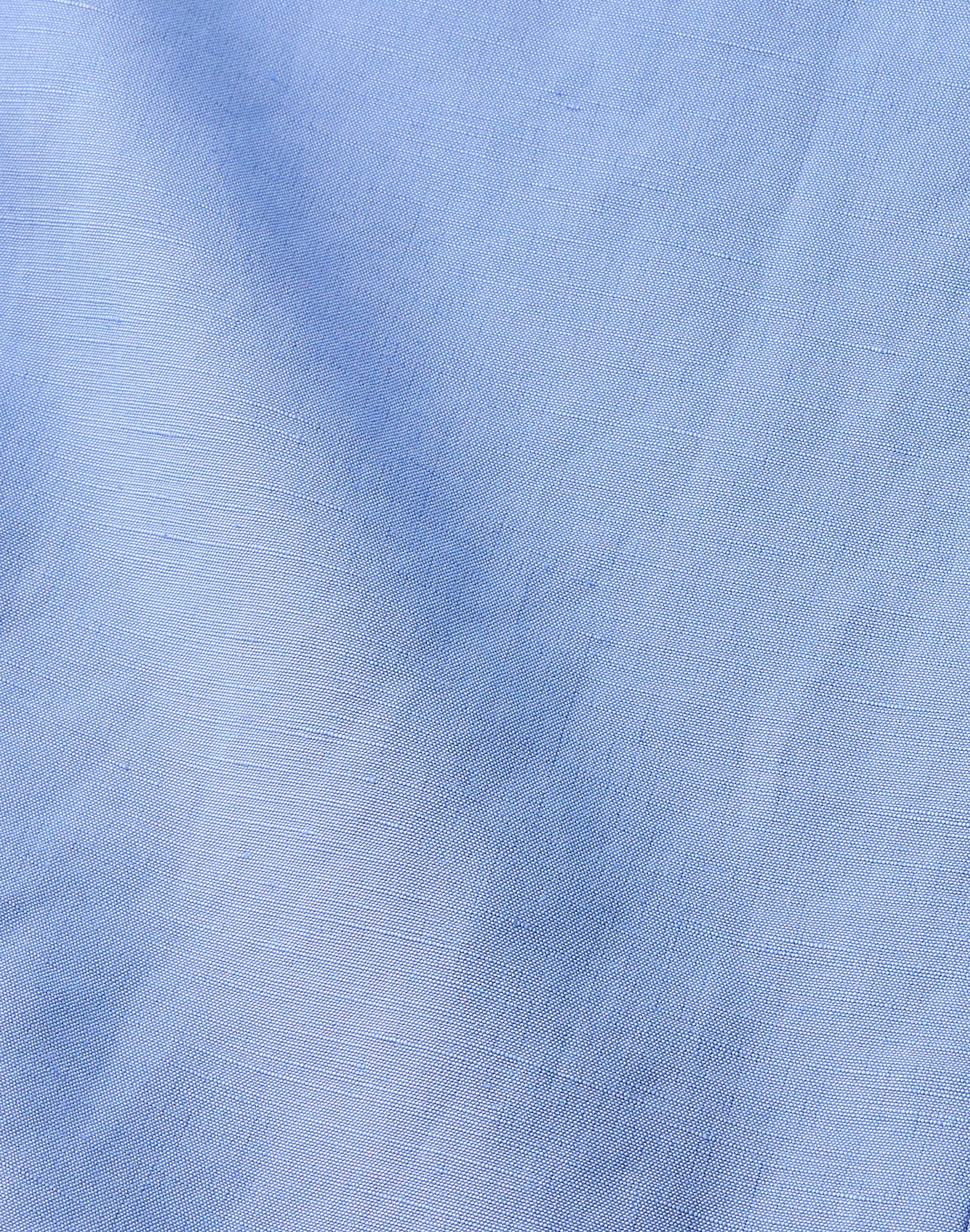 Silk-Linen Single Button Blazer
