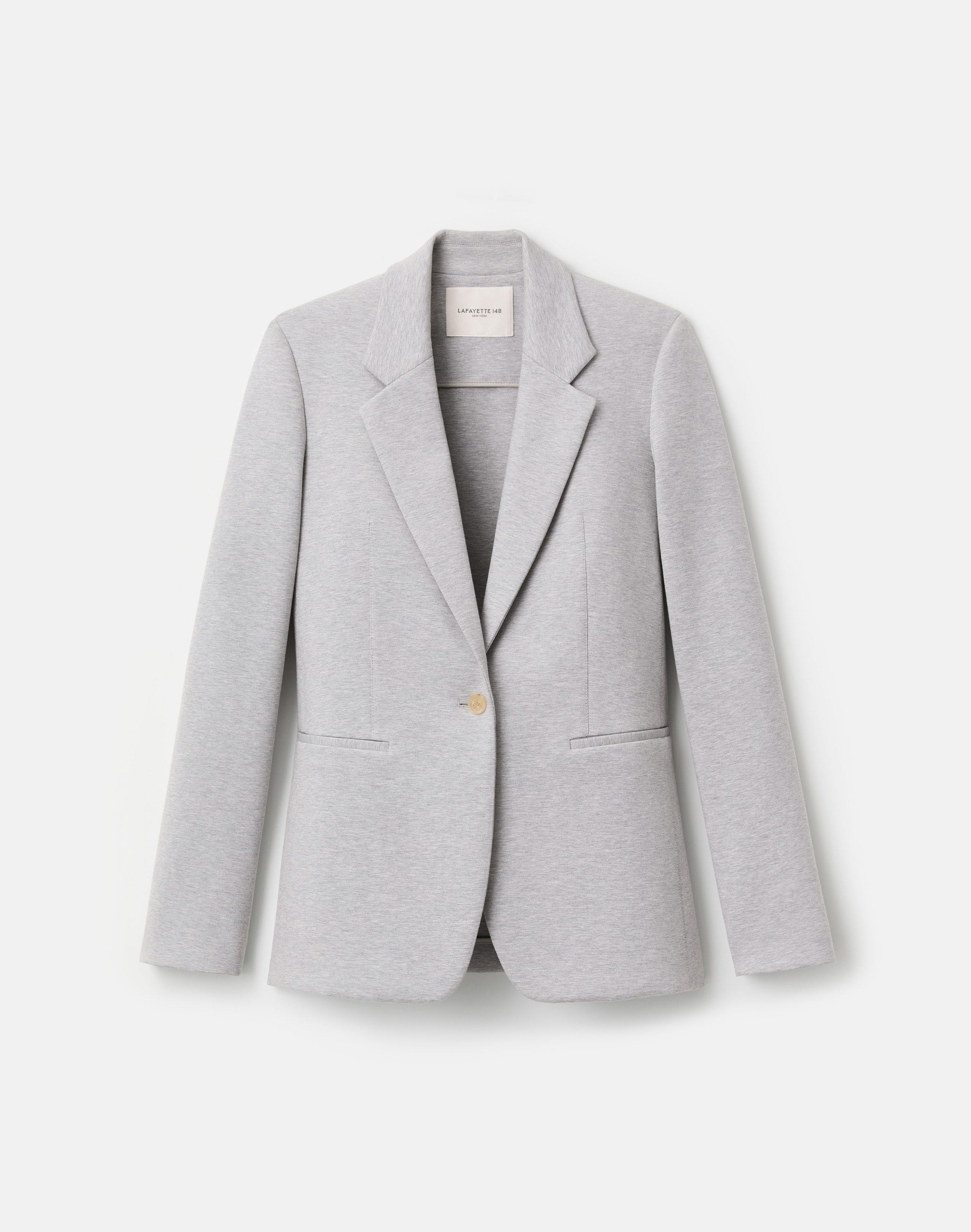 Scuba Mélange Single Button Blazer