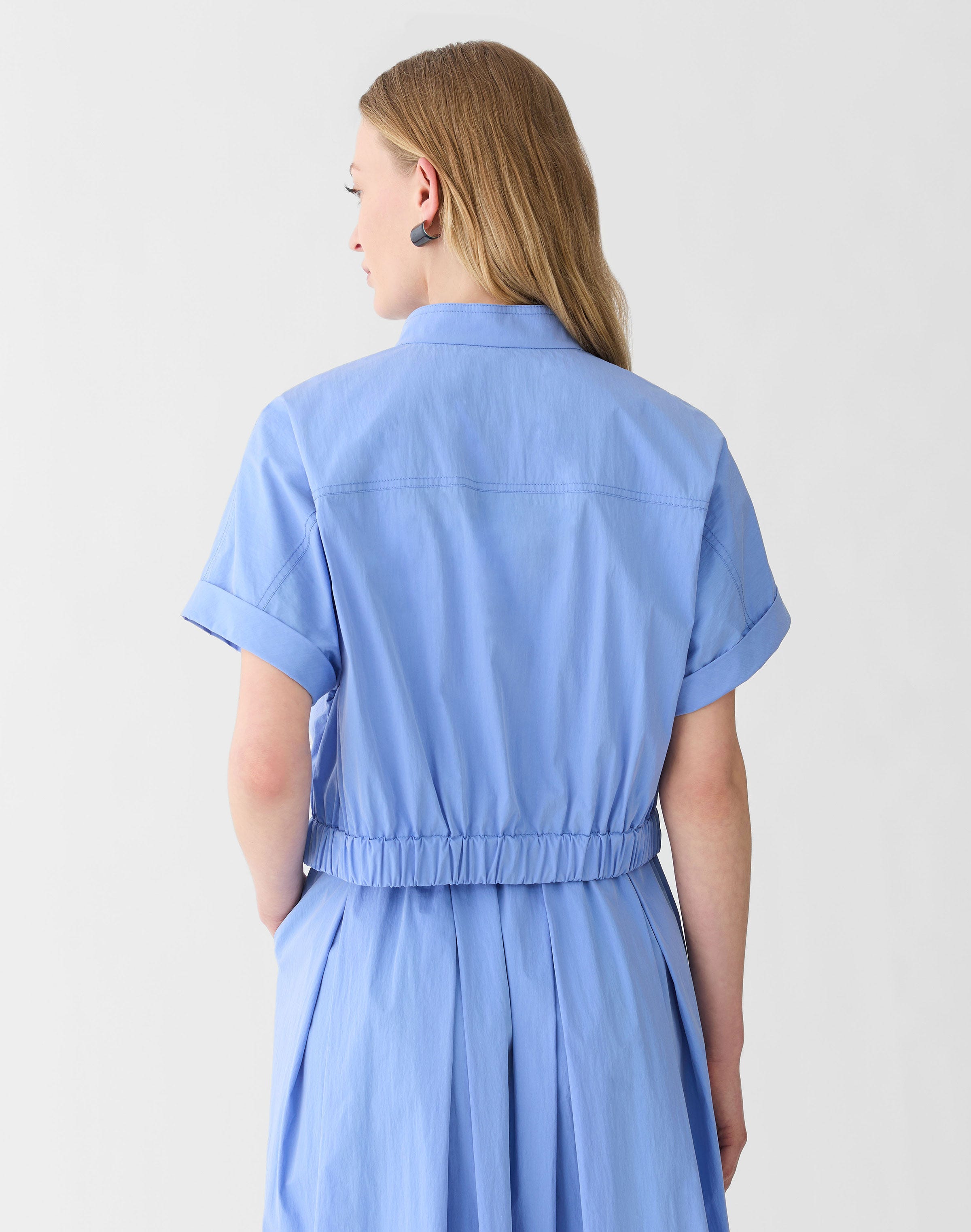 Travel Cotton Cropped Jacket