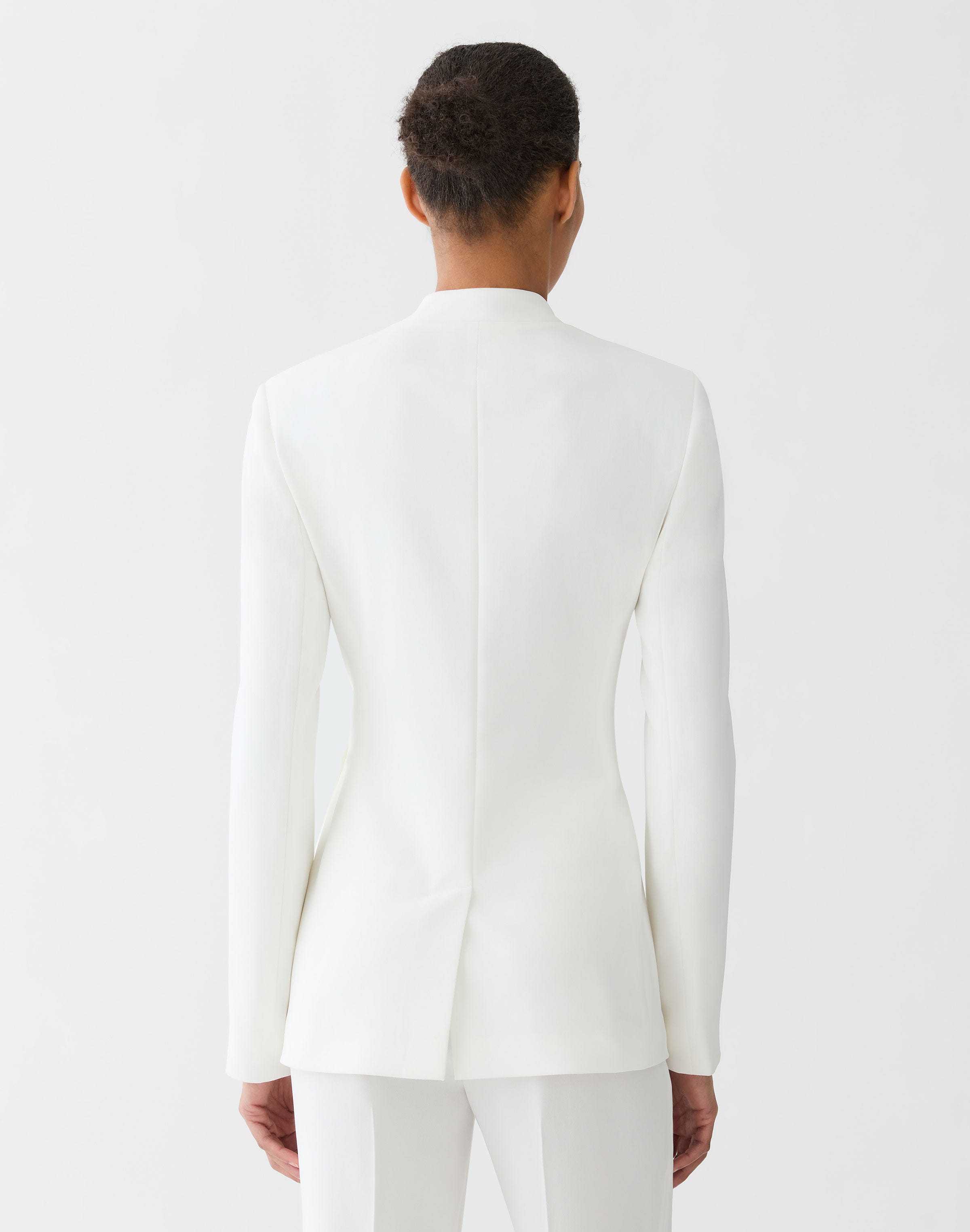 Responsible Finesse Crepe Wrap Blazer