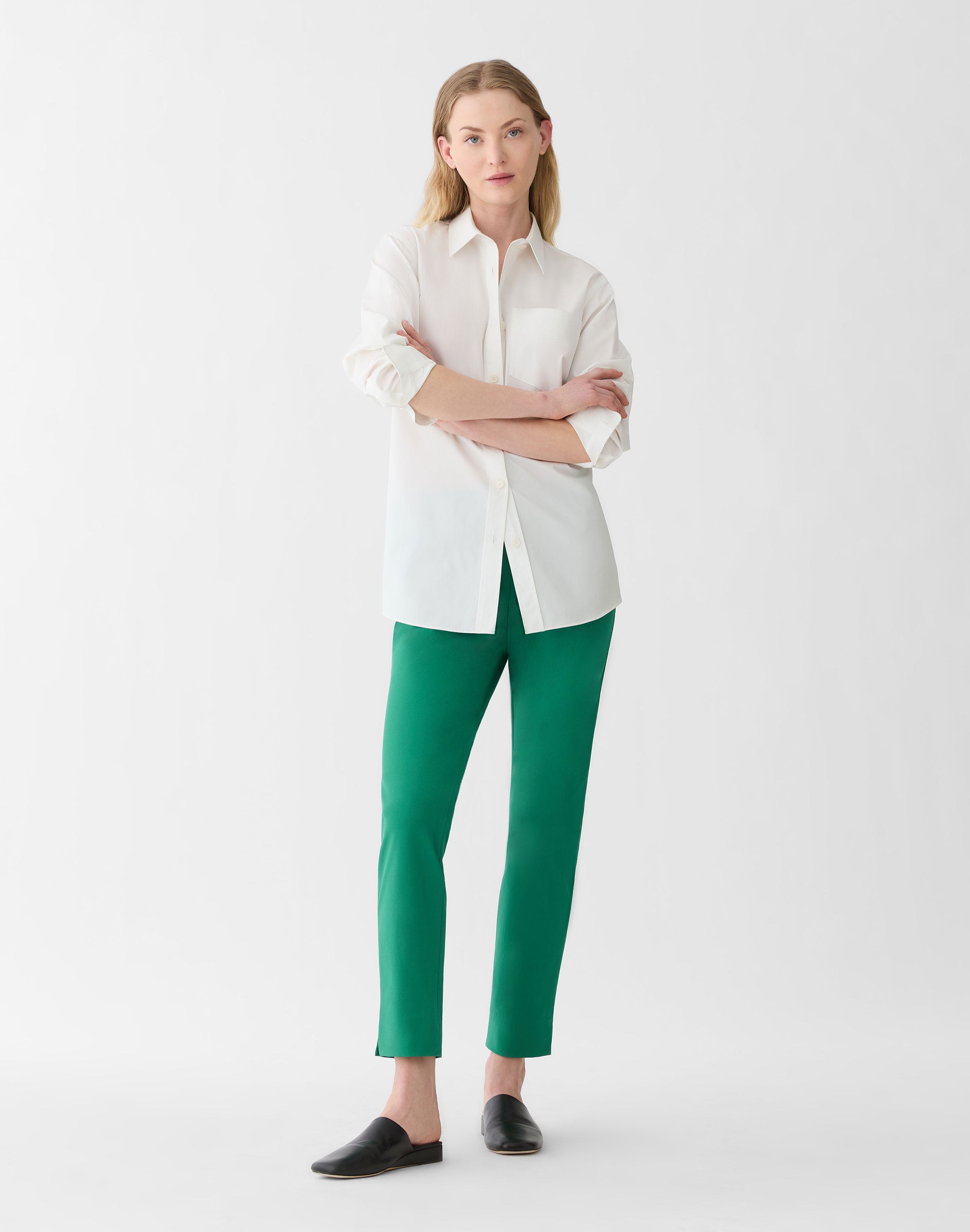Petite Techno Stretch Twill Stanton Pant