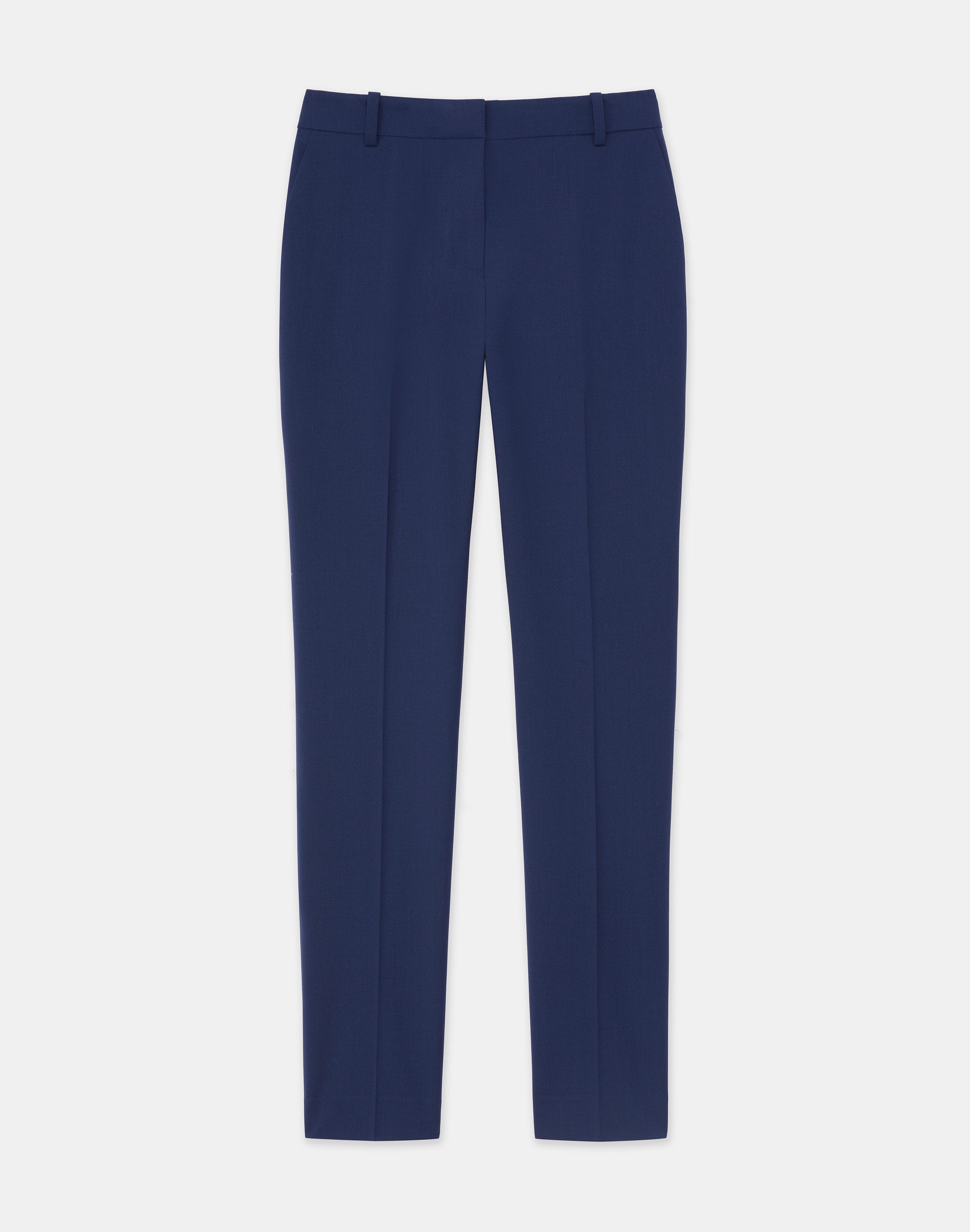 Stretch Wool Clinton Ankle Pant