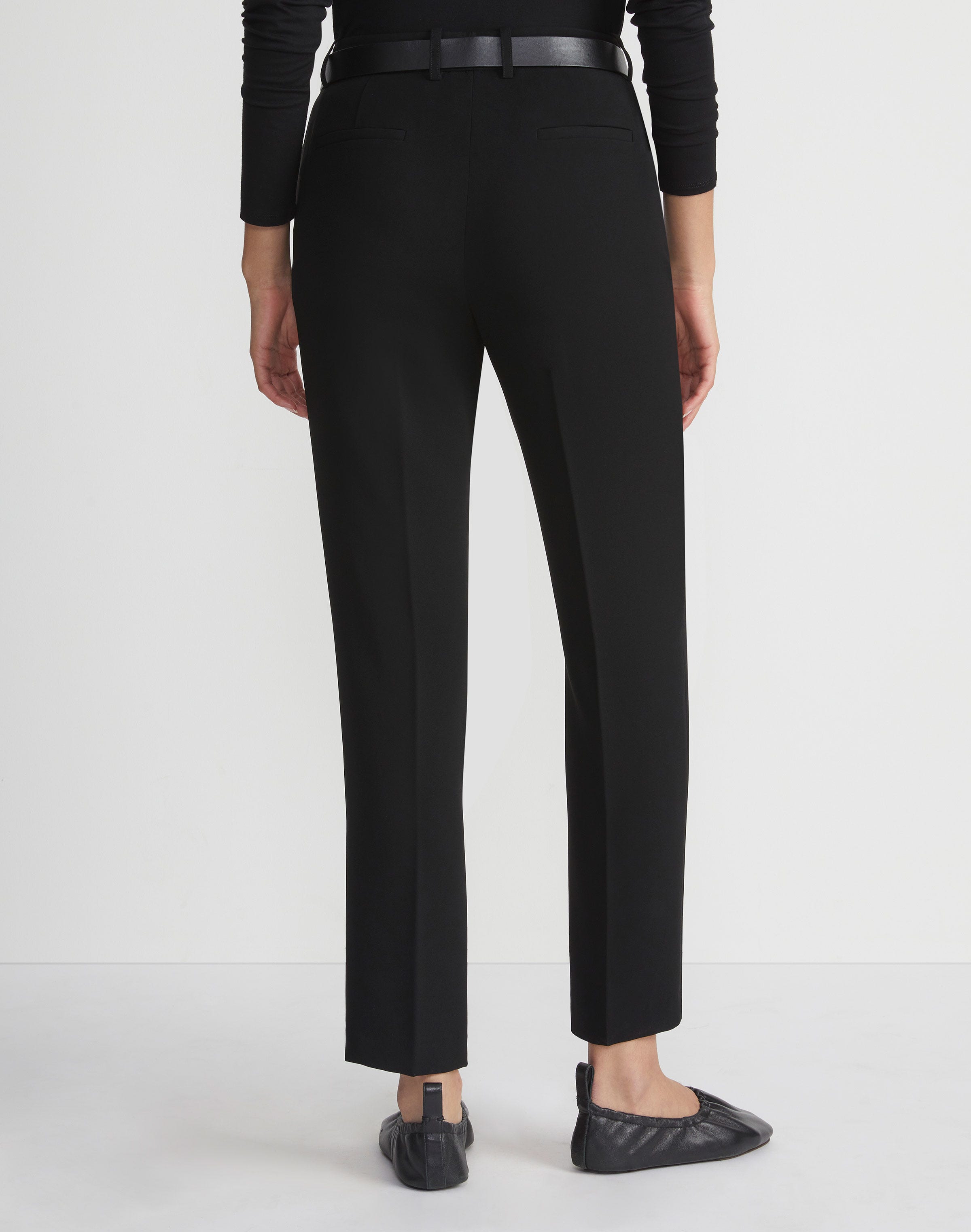 Plus-Size Finesse Crepe Clinton Ankle Pant