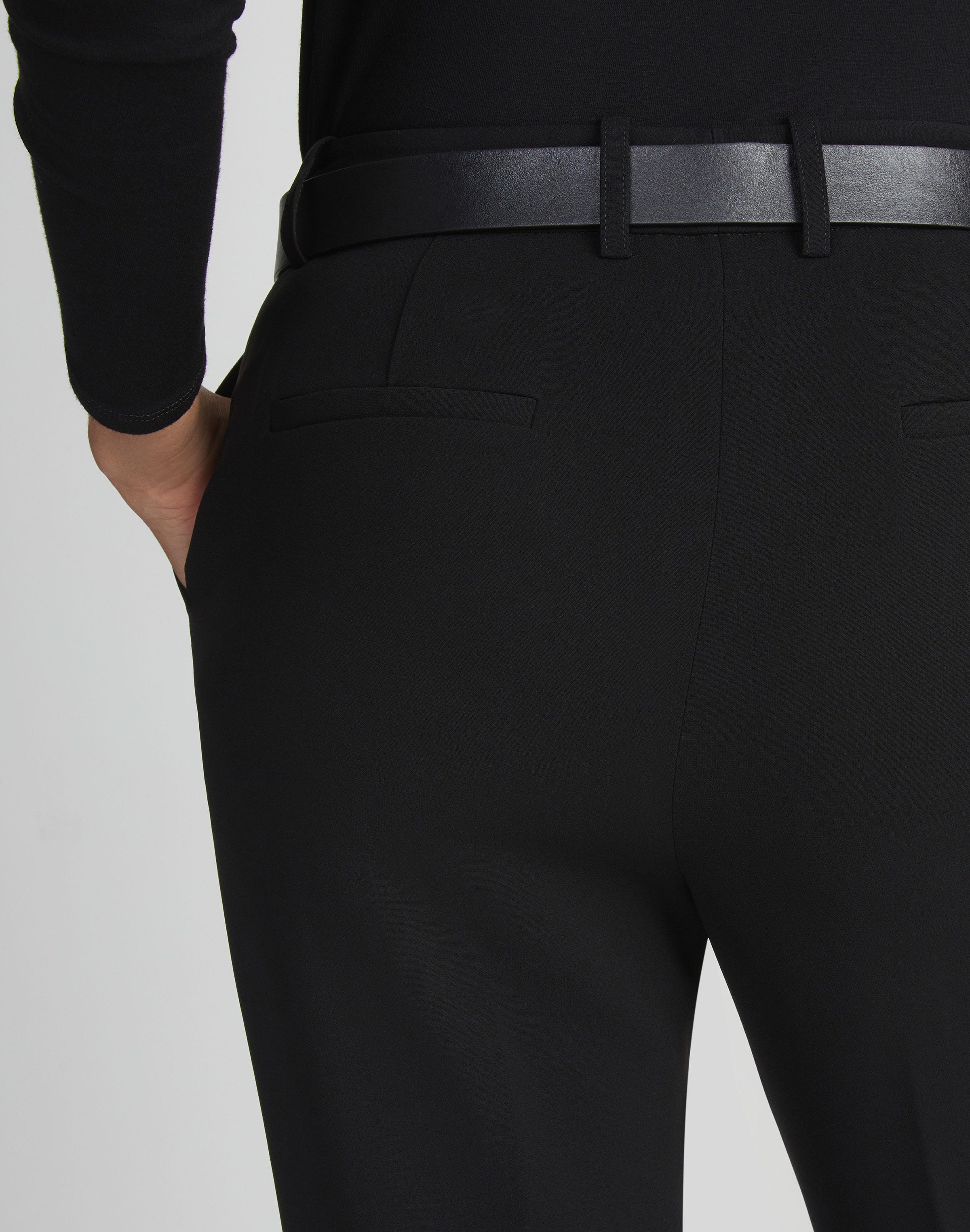 Plus-Size Finesse Crepe Clinton Ankle Pant