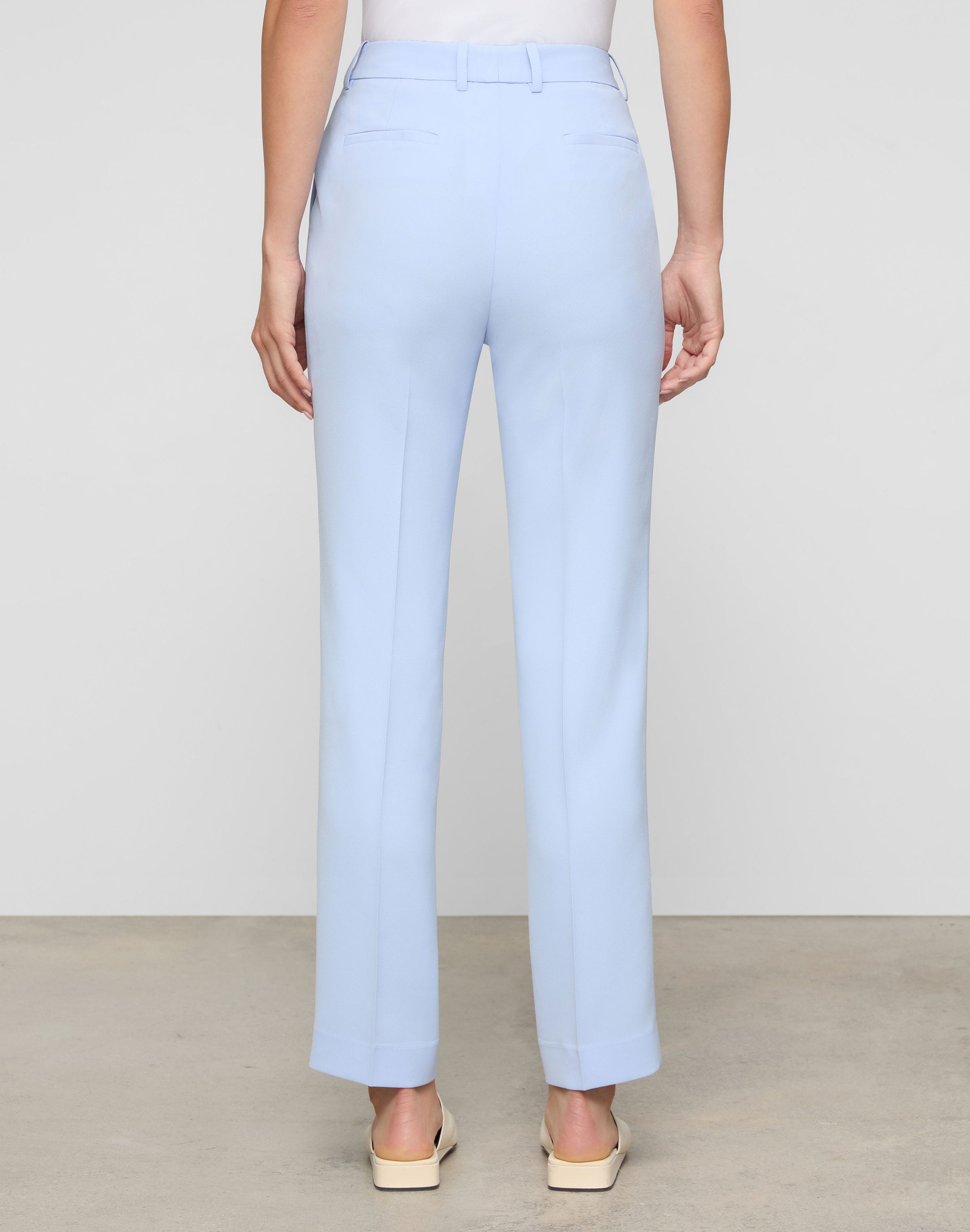 Plus-Size Finesse Crepe Clinton Ankle Pant