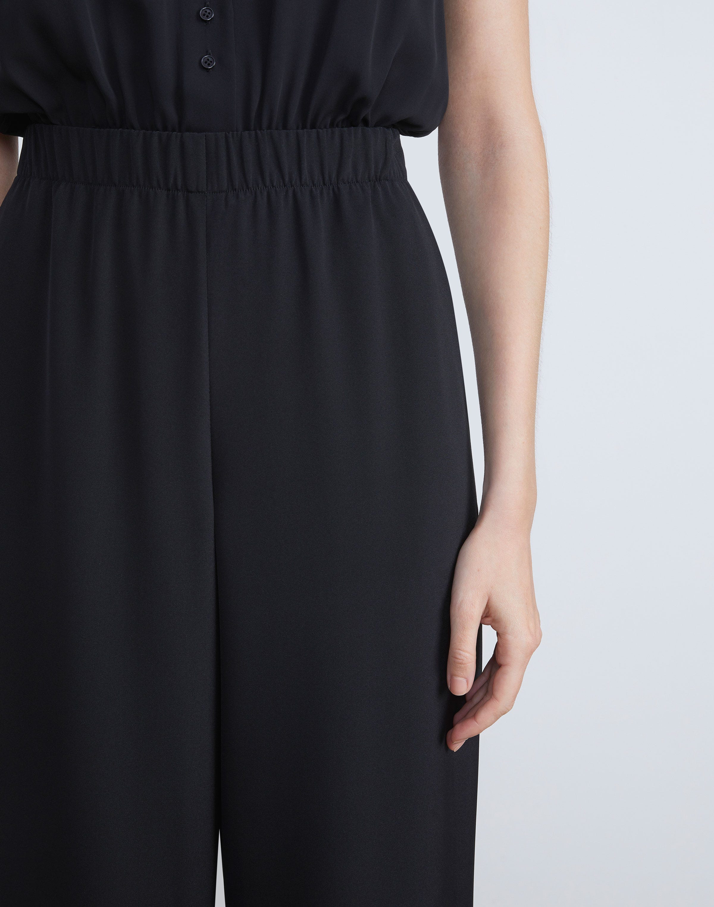 Organic Silk Crepe De Chine Perry Pant