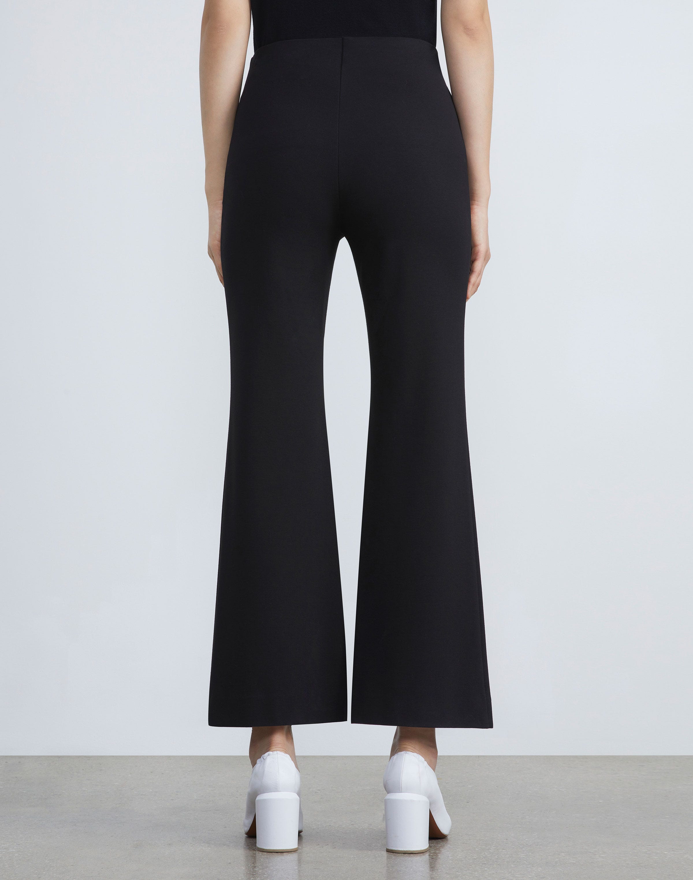 Plus-Size Punto Milano Gates Flared Ankle Pant