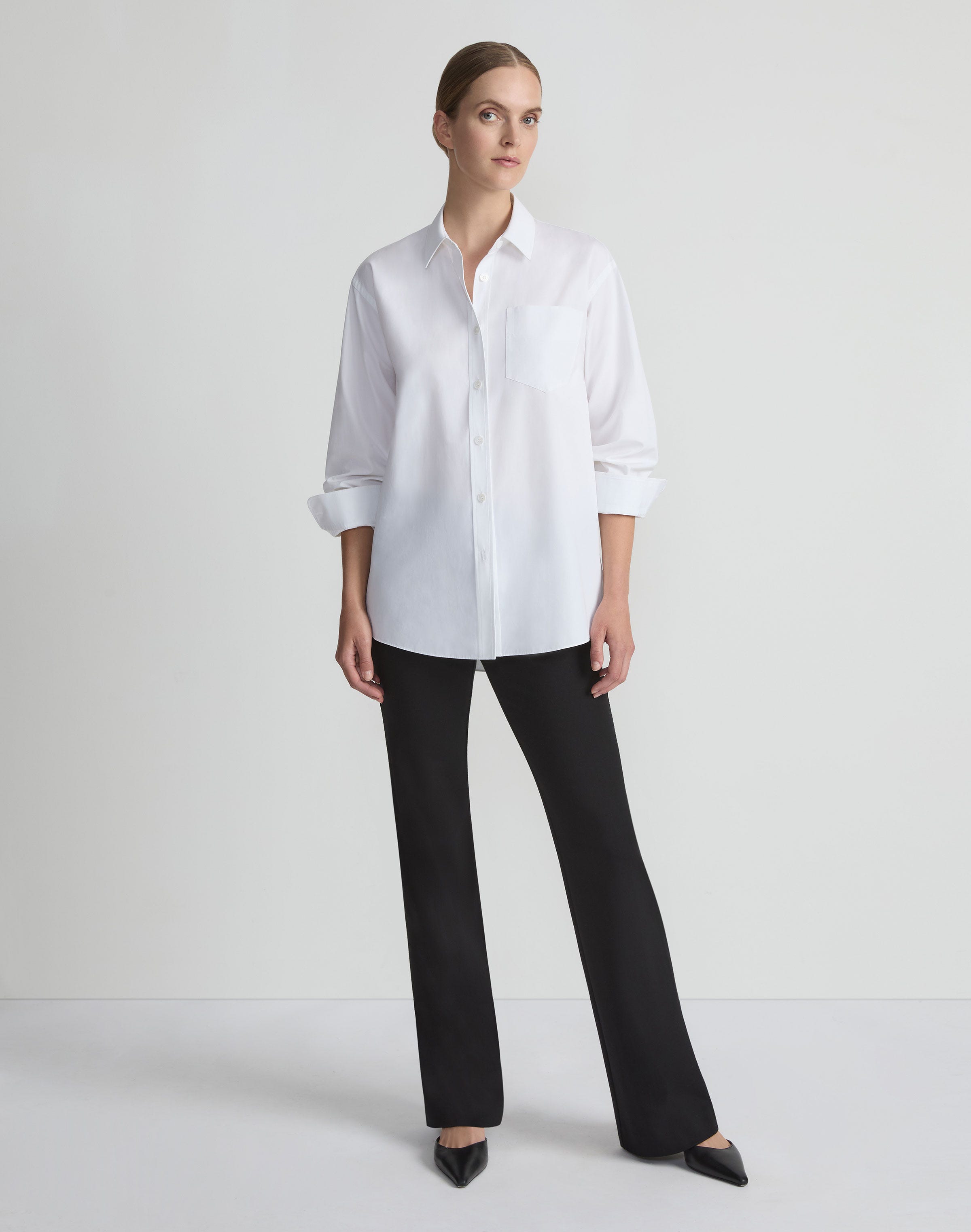 Regenerated Punto Milano Gates Flared Pant