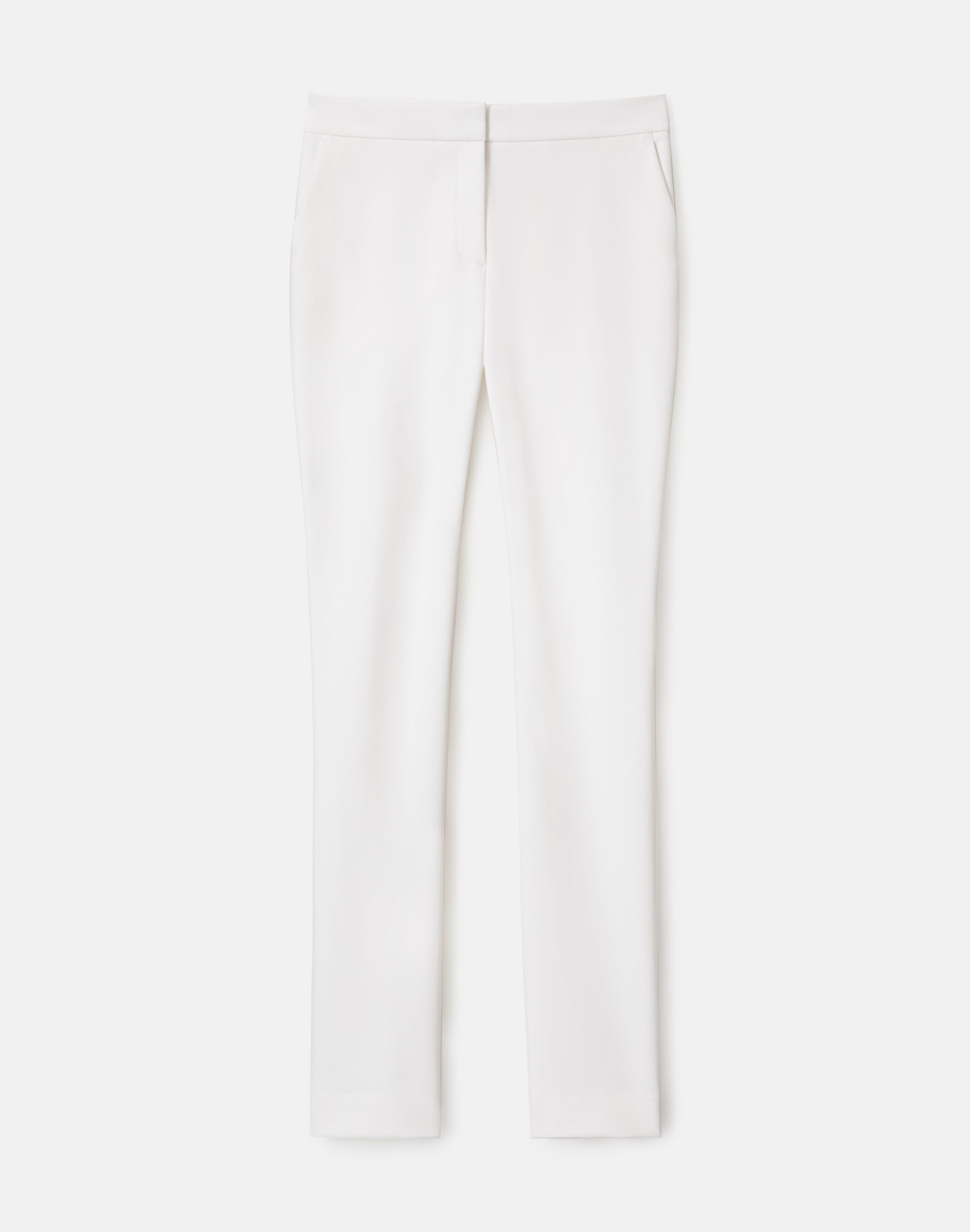 Plus-Size Acclaimed Stretch Manhattan Cigarette Ankle Pant