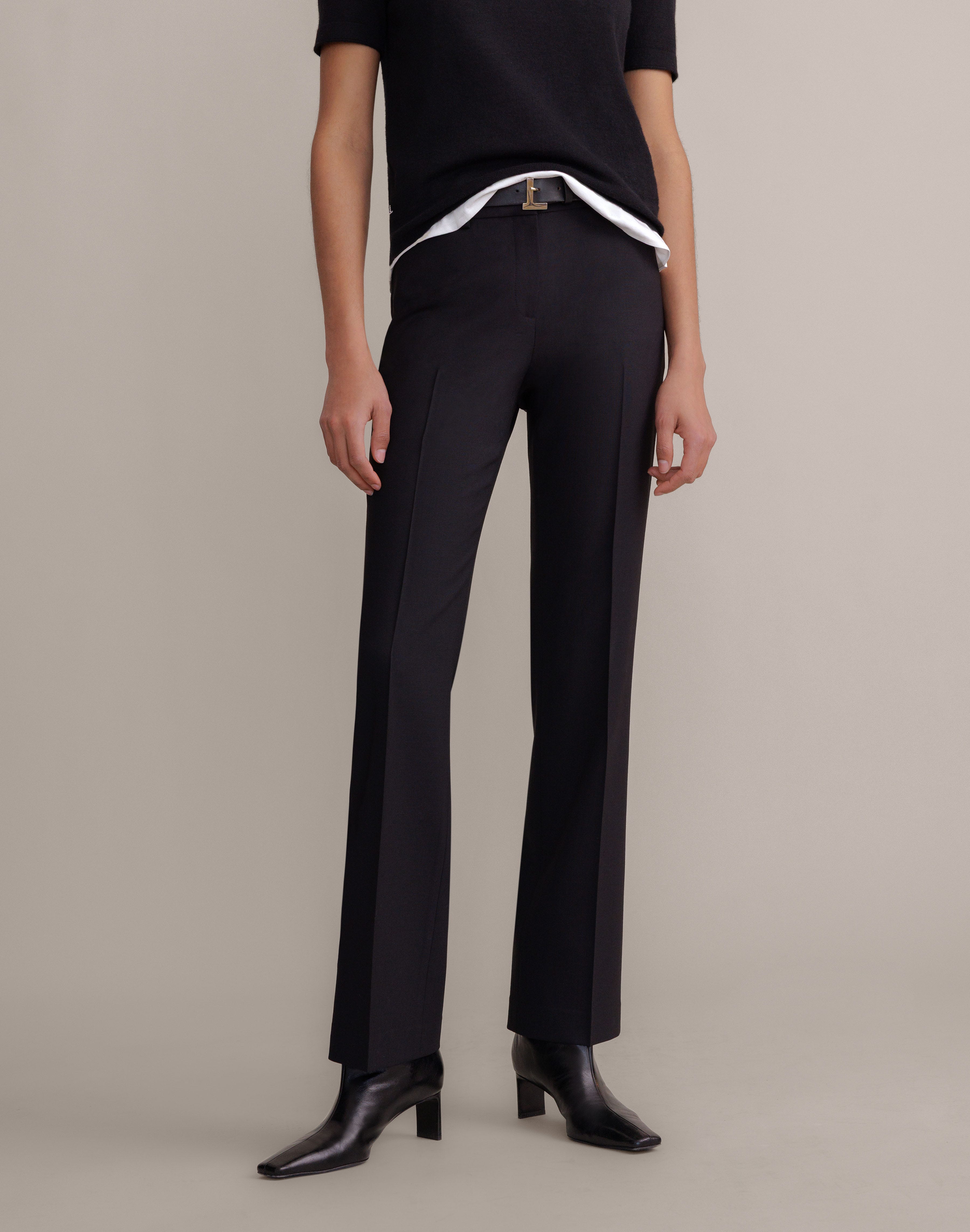 Plus-Size Responsible Stretch Wool Reade Straight Leg Pant