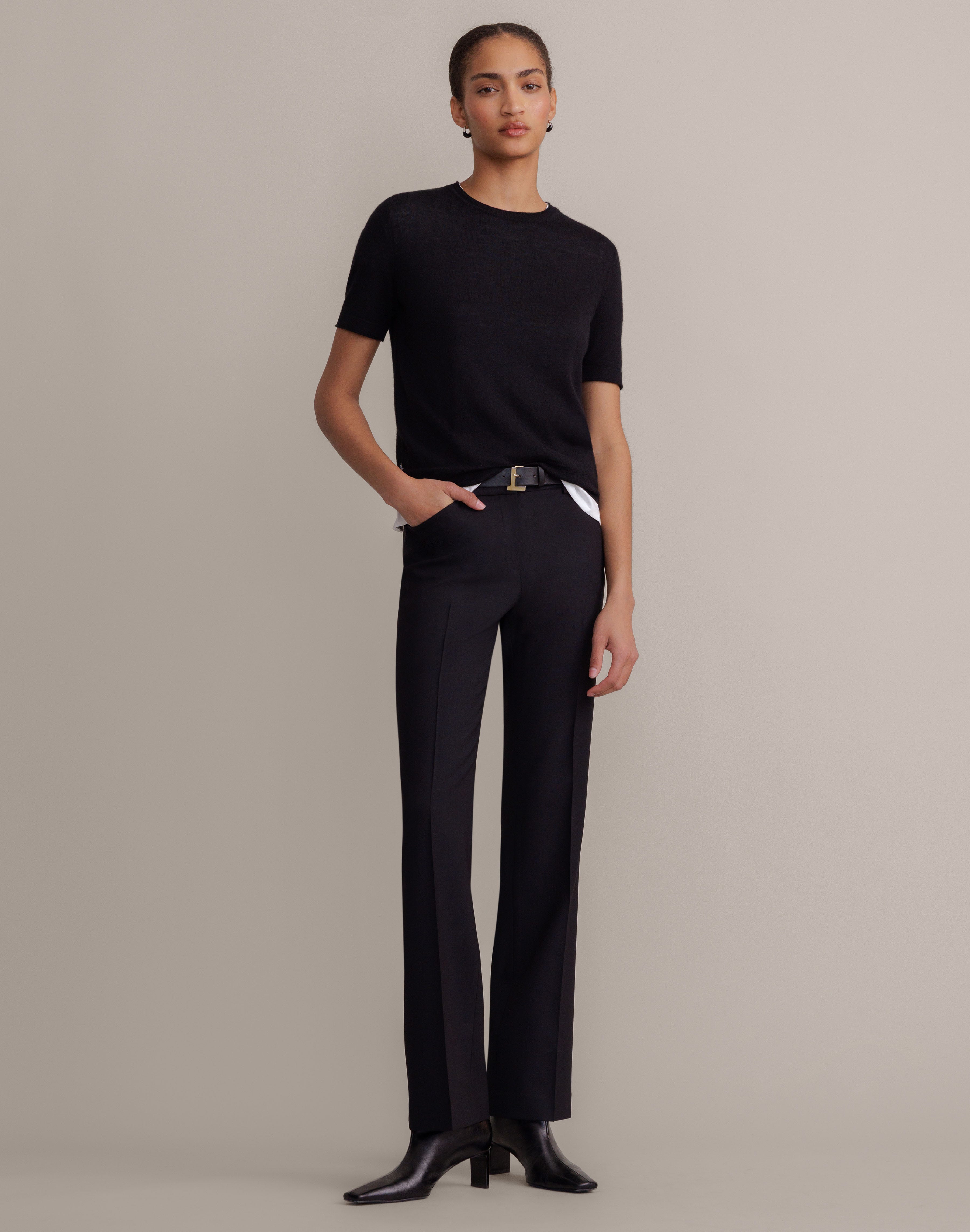 Responsible Stretch Wool Reade Straight Leg Pant