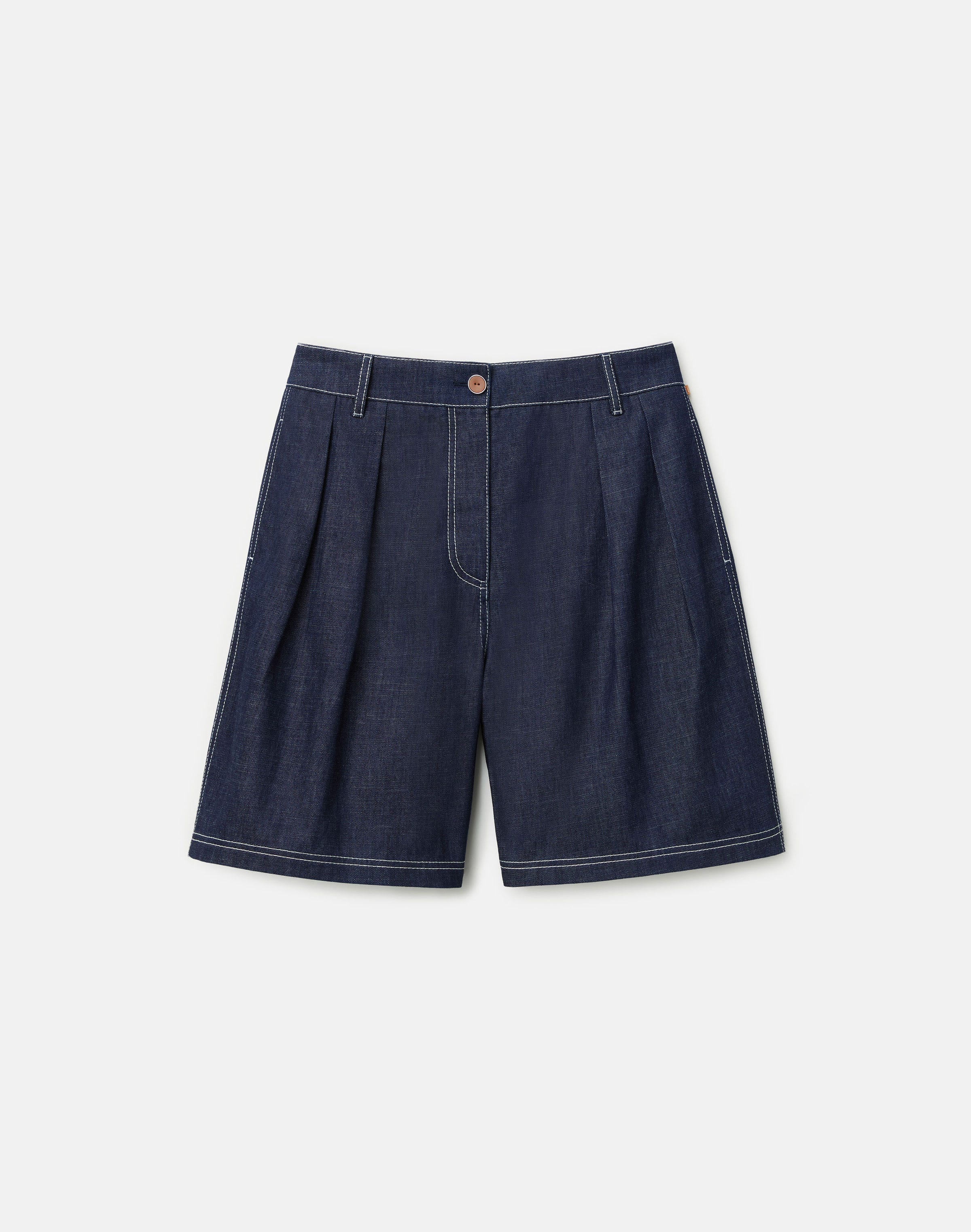 Chambray Park Wide Leg Short
