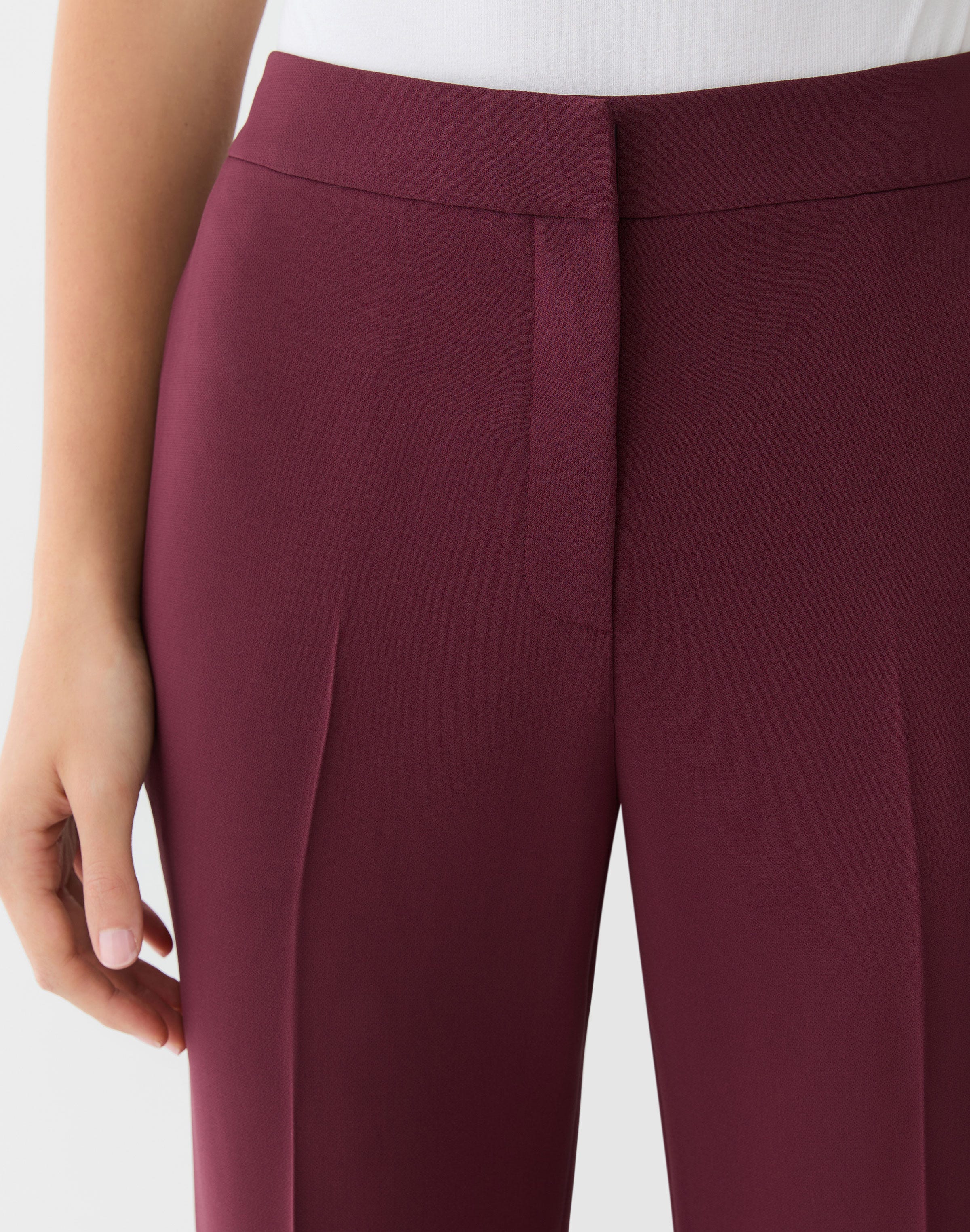 Petite Responsible Finesse Crepe Lafayette Flare Pant