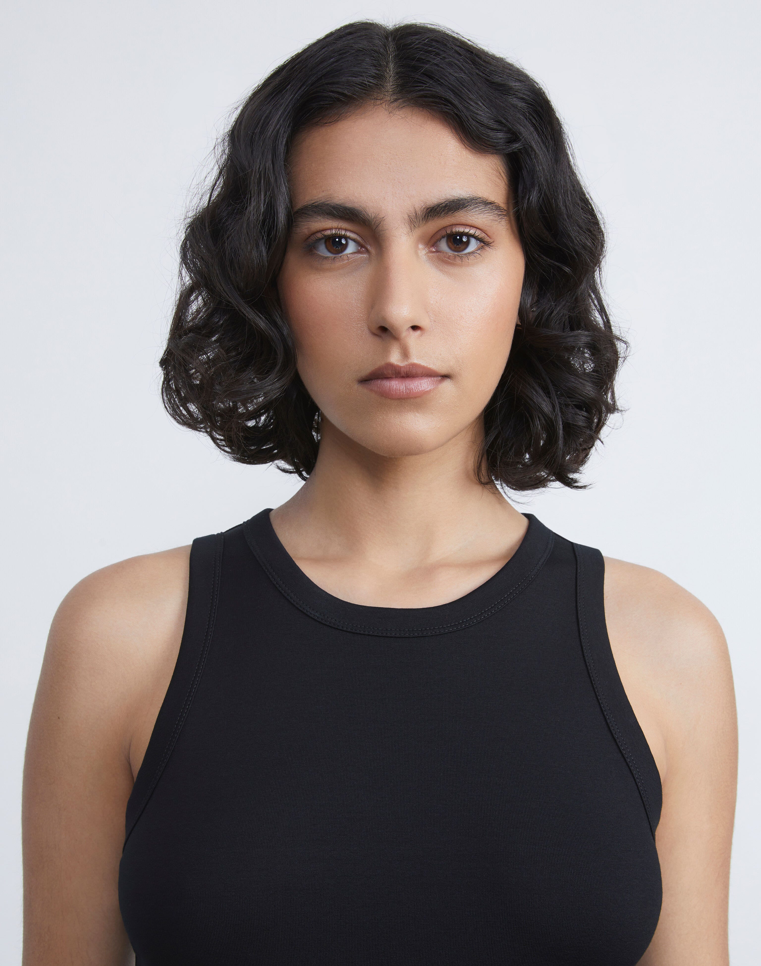 Cotton Rib Racerback Tank