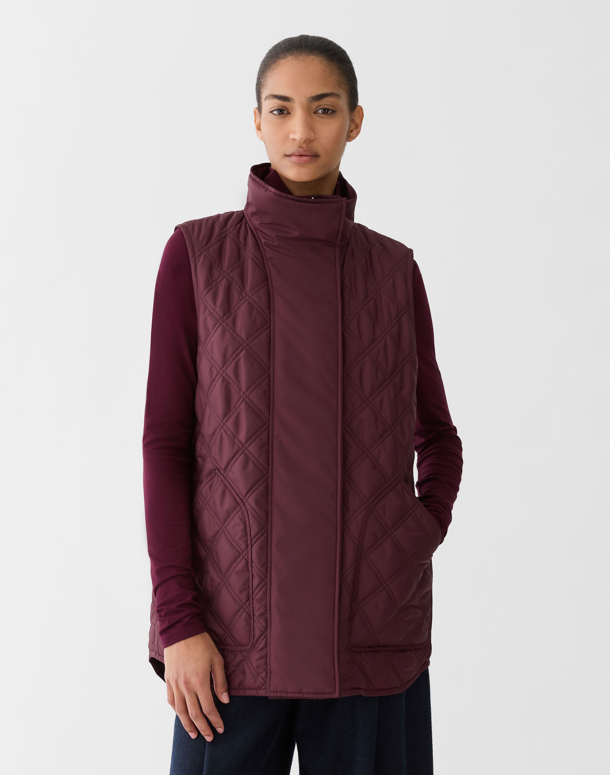 Technical Reversible Puffer Vest
