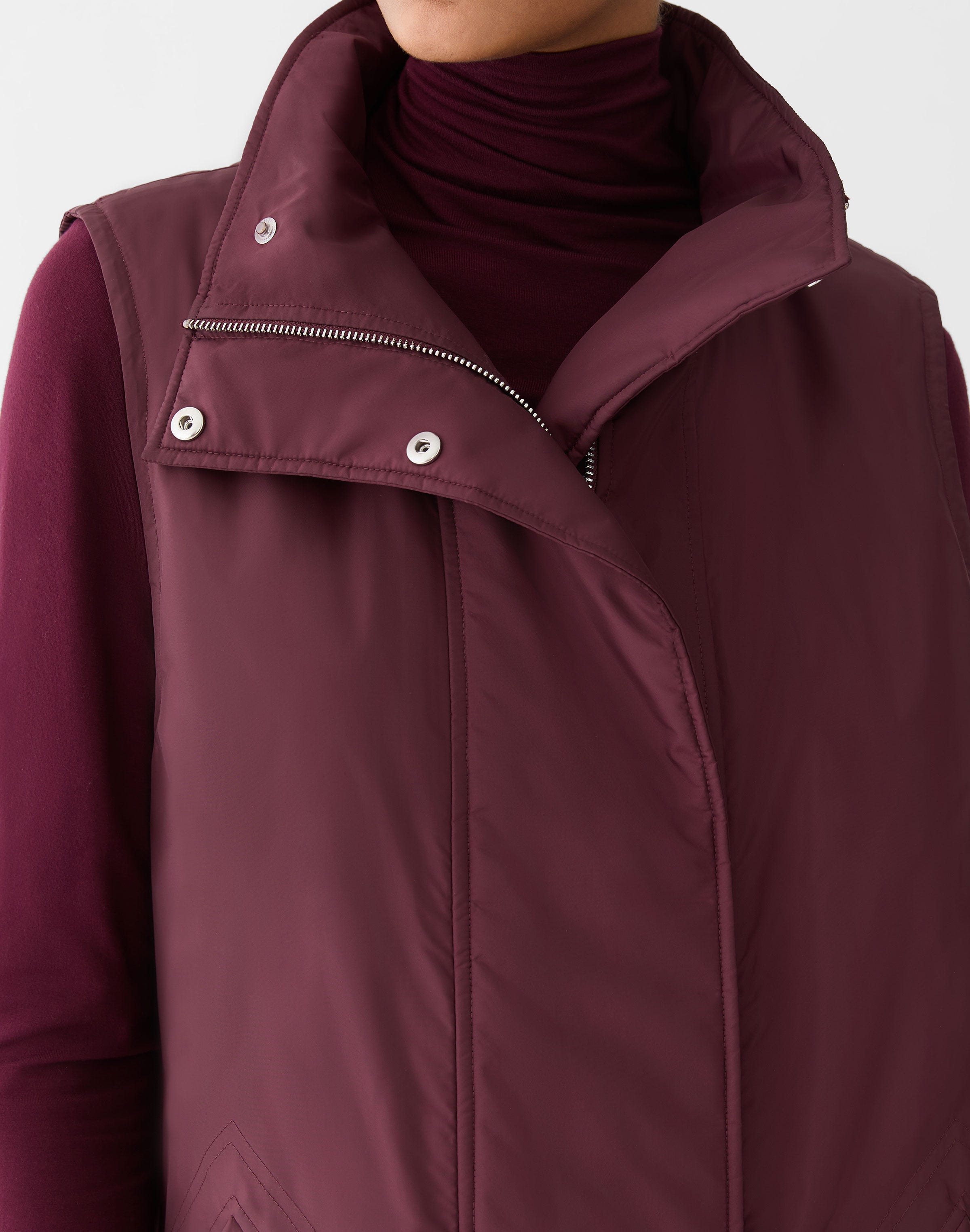 Technical Reversible Puffer Vest