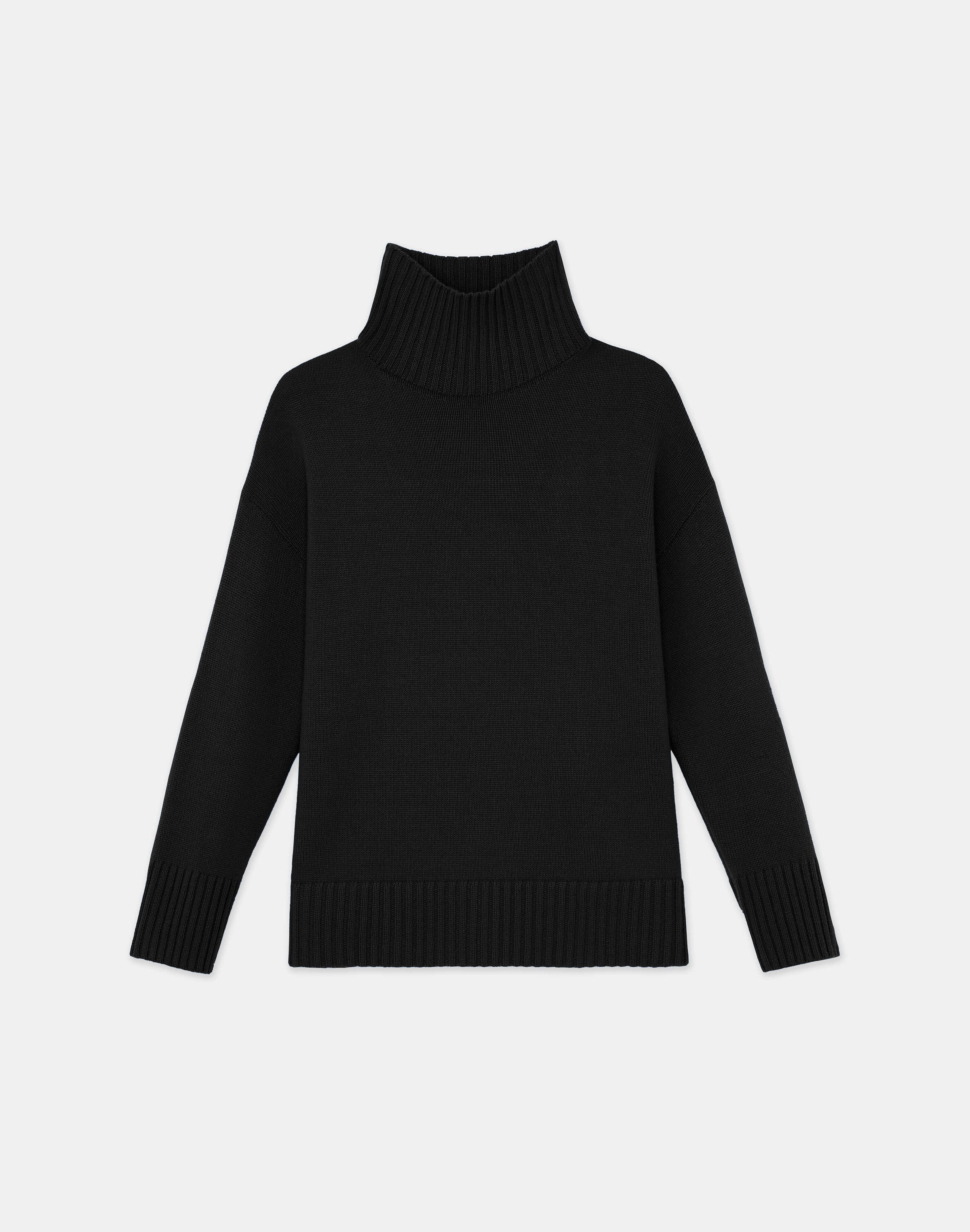 Cashmere Stand Collar Sweater