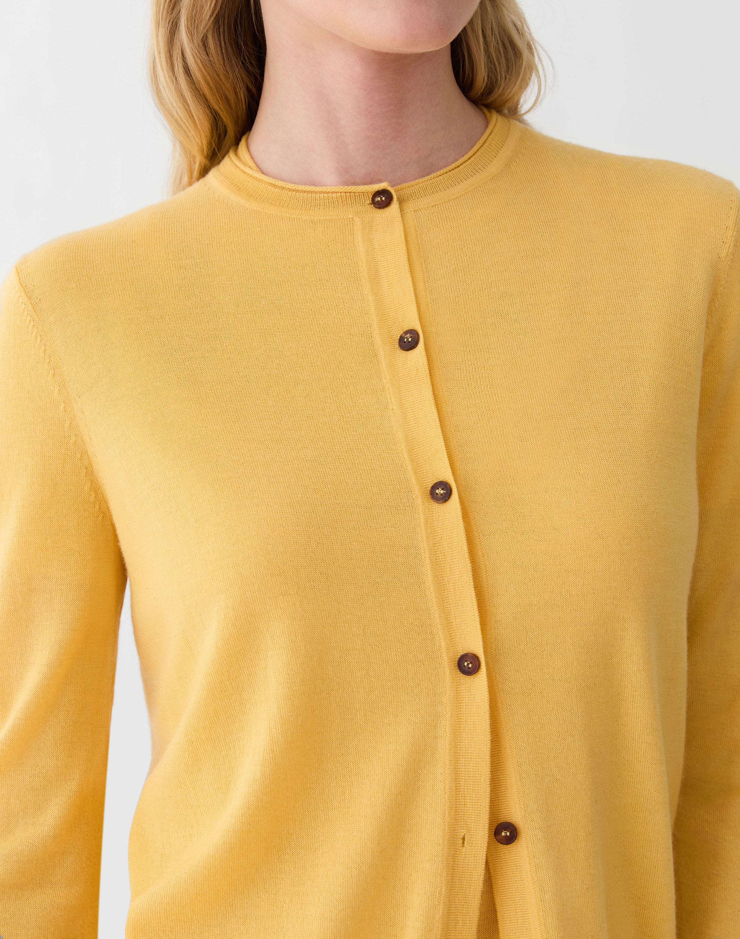 Fine Gauge Cashmere Cardigan