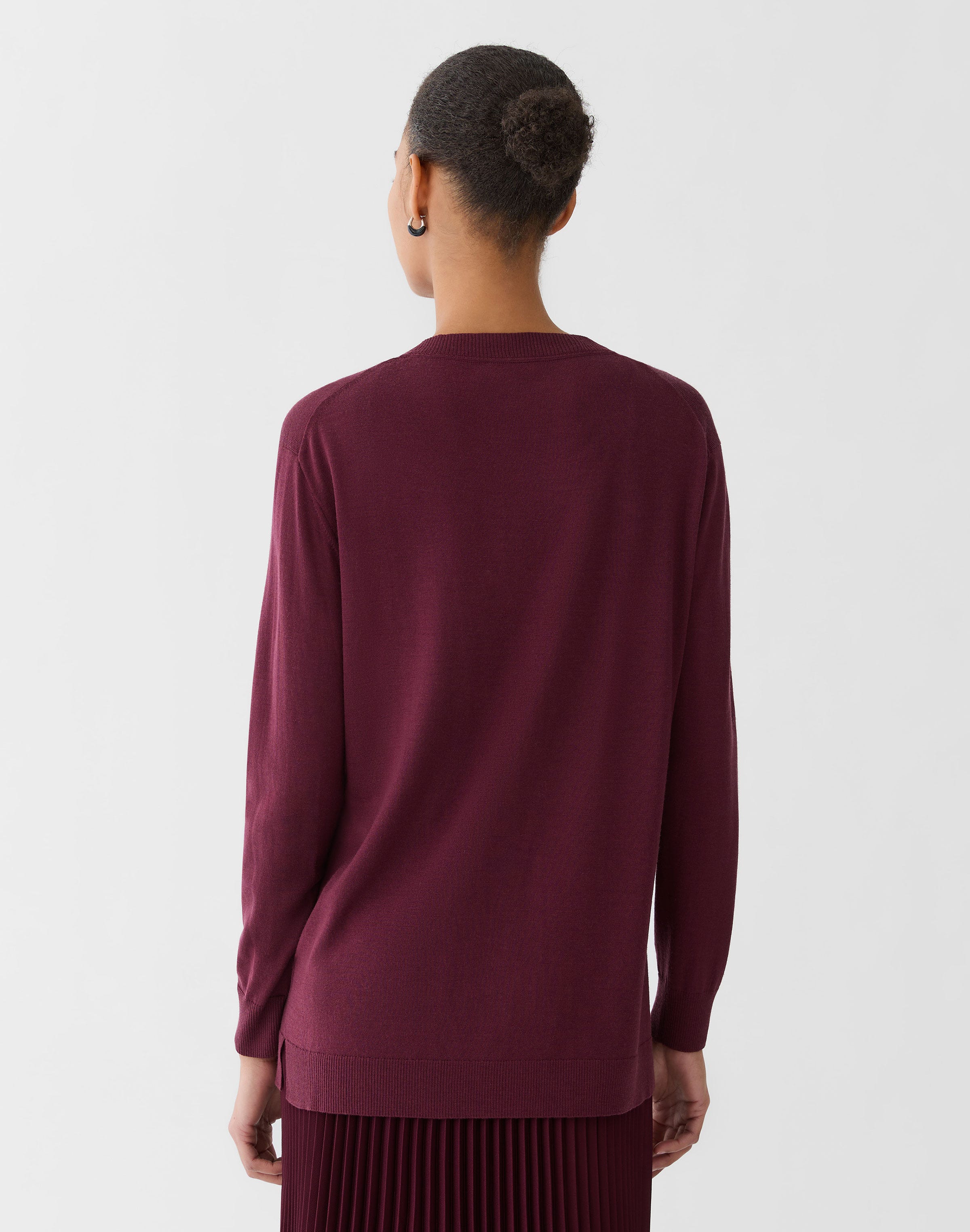 Superfine Merino Wool Cardigan