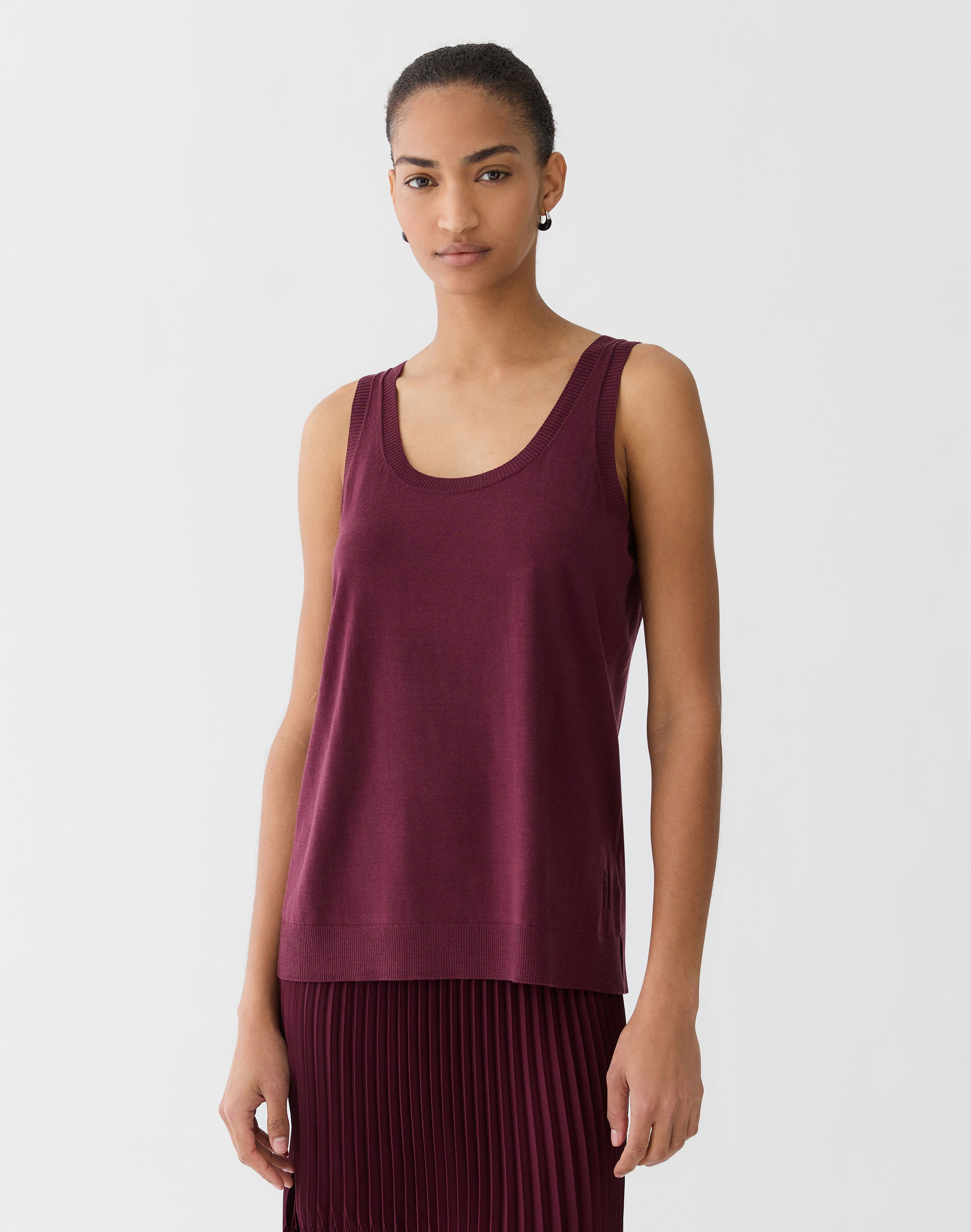 Superfine Merino Wool Sweater Tank