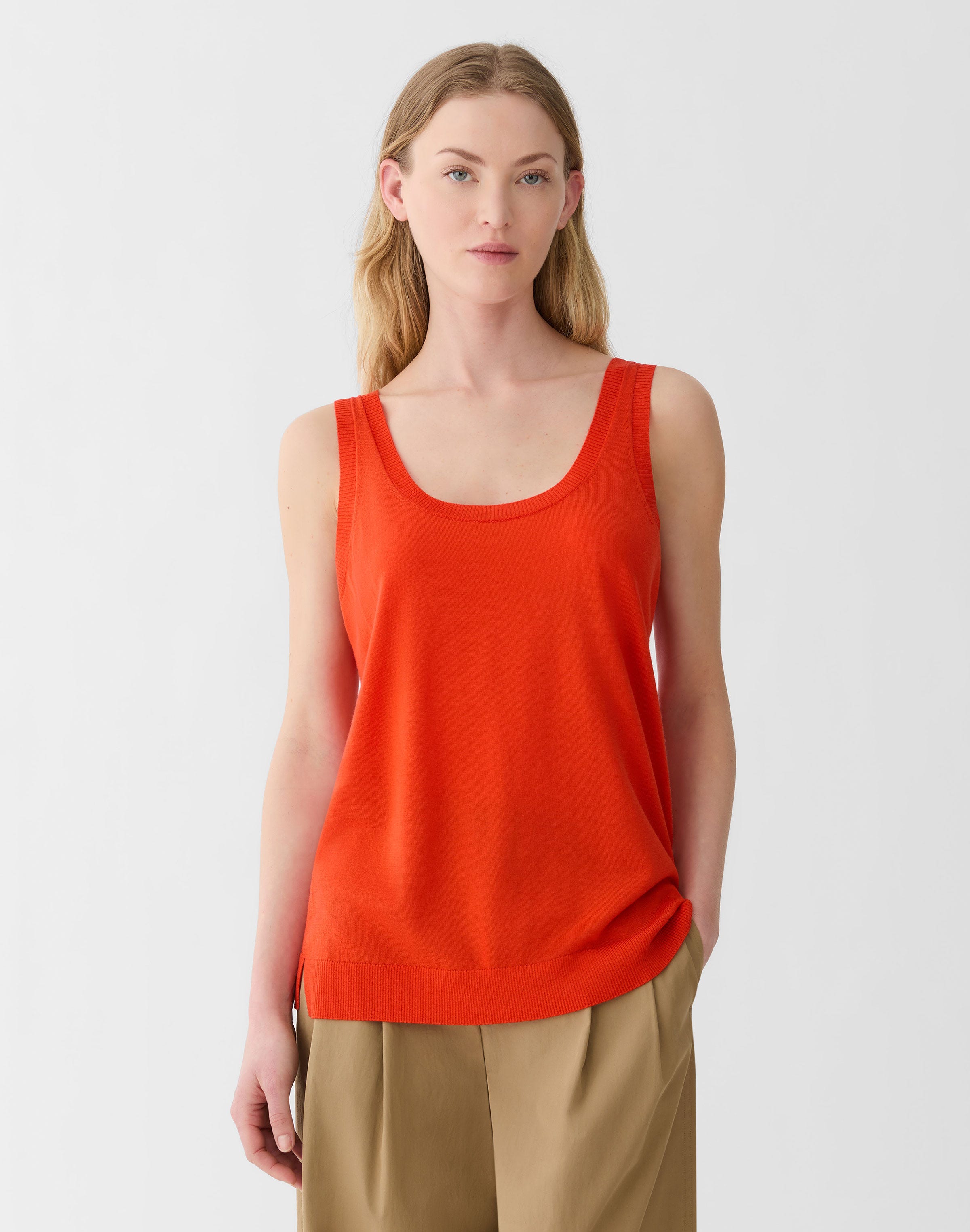 Superfine Merino Wool Sweater Tank