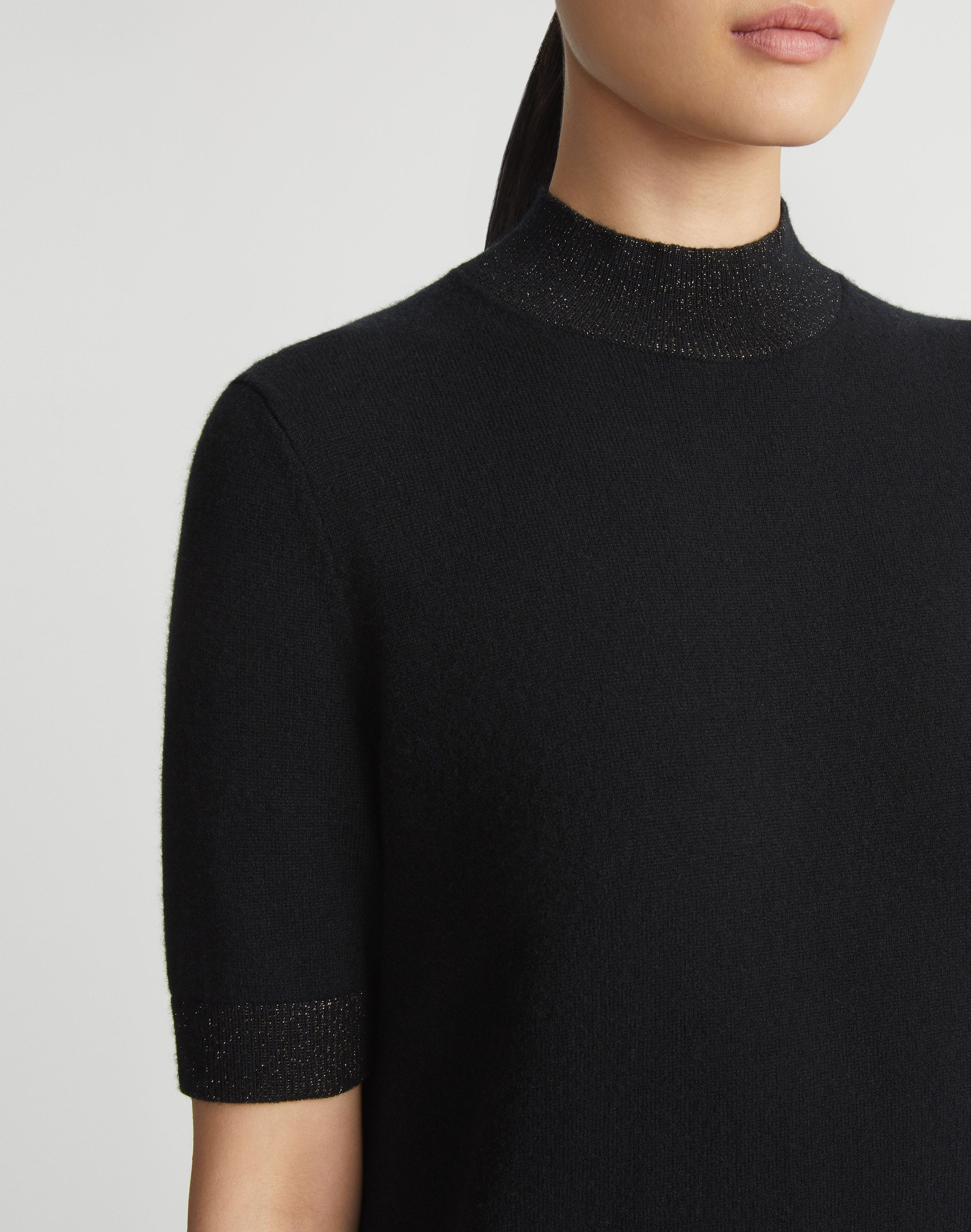 Cashmere Mockneck Sweater