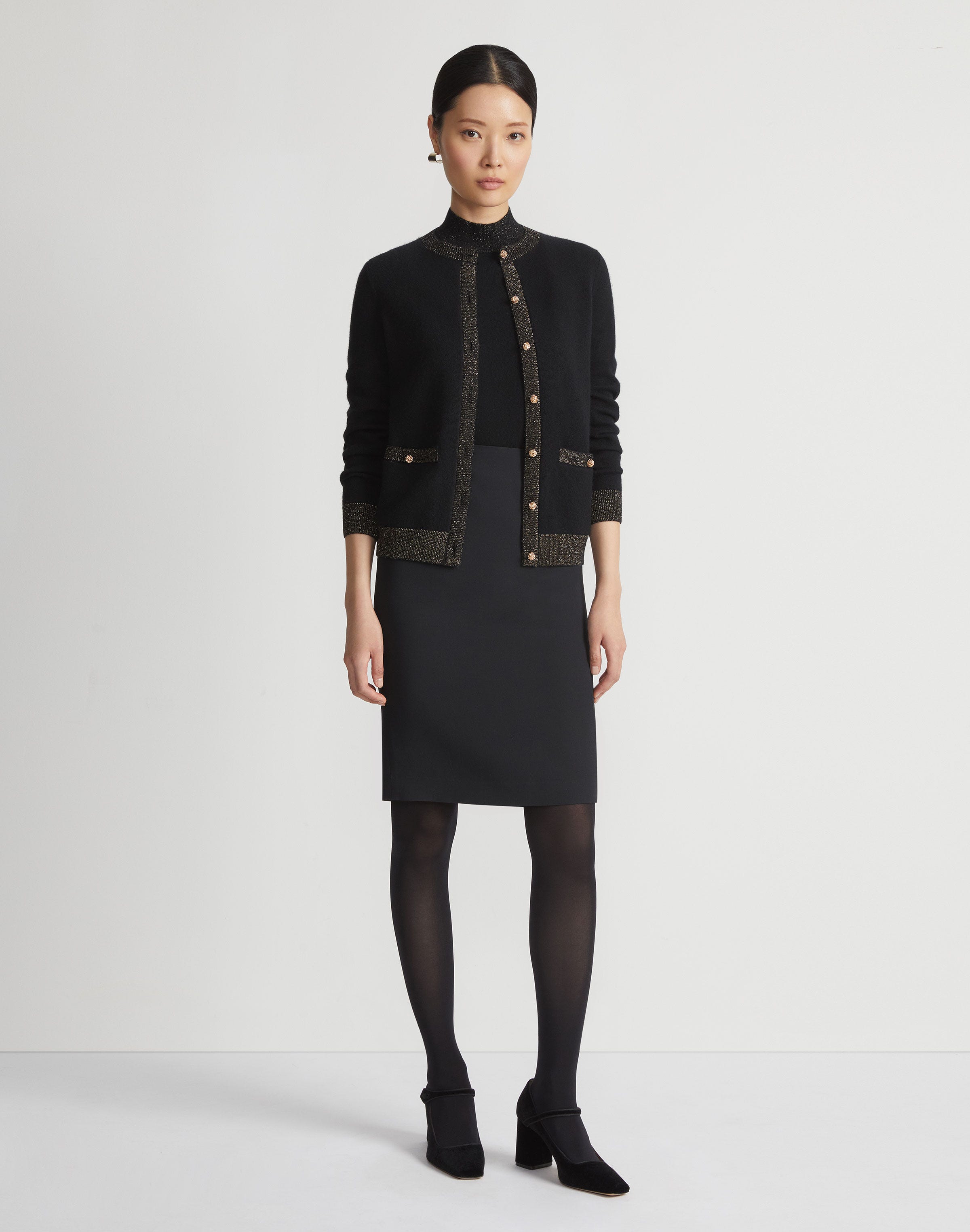 Cashmere Mockneck Sweater