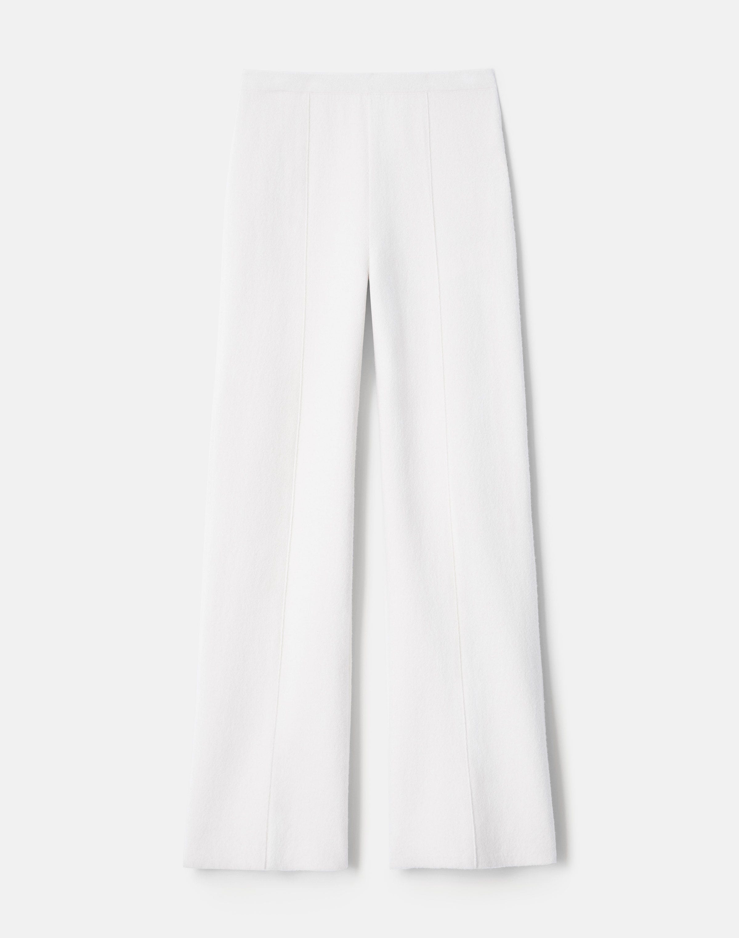 Plus-Size Cashmere-Silk Double Knit Pant